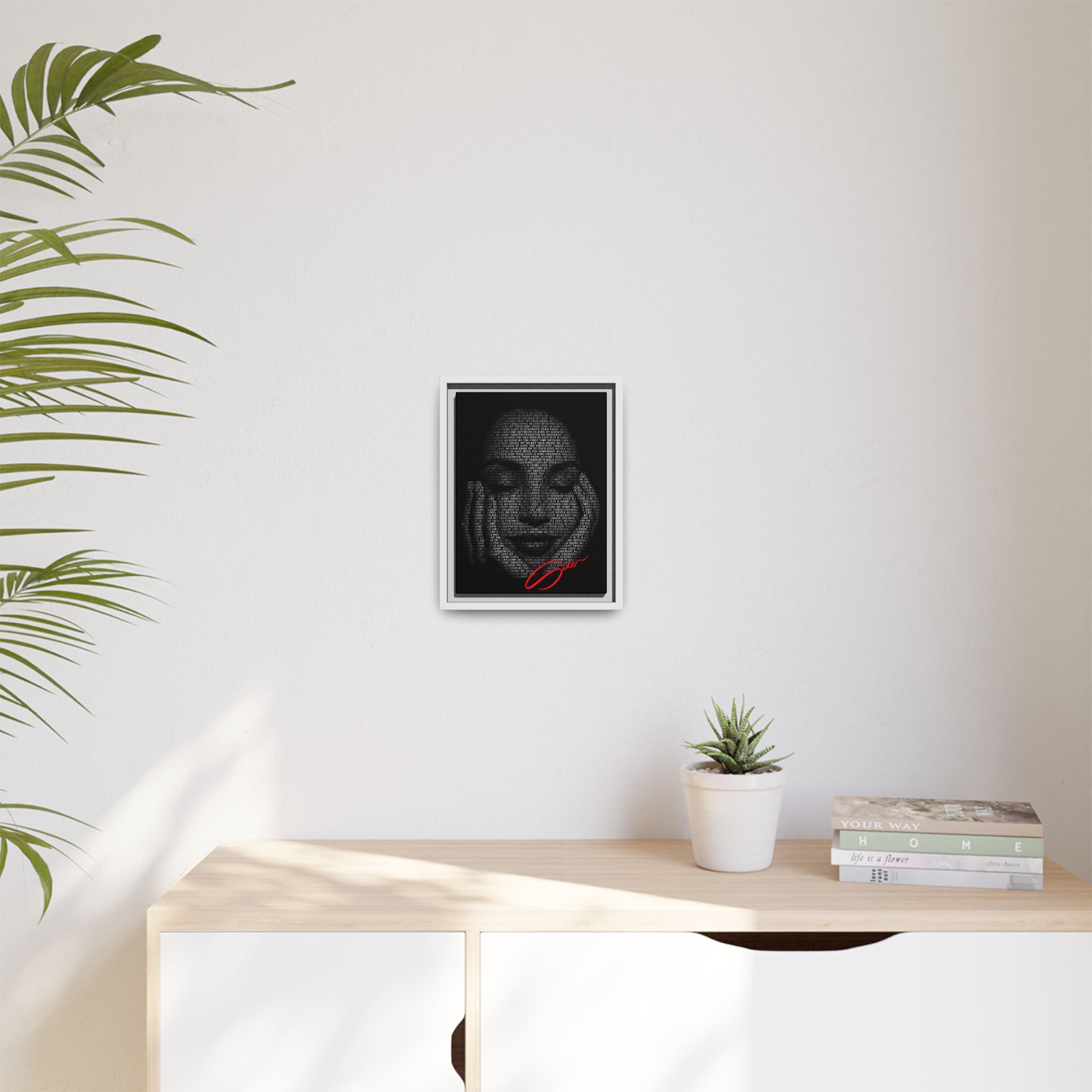 "Sade's Greatest Hits" Framed Canvas Print