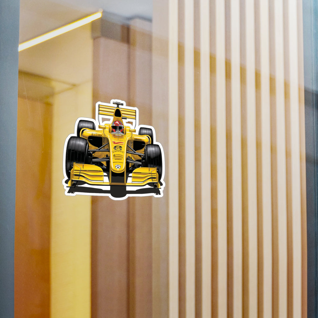 F1 Car #9 Vinyl Decal