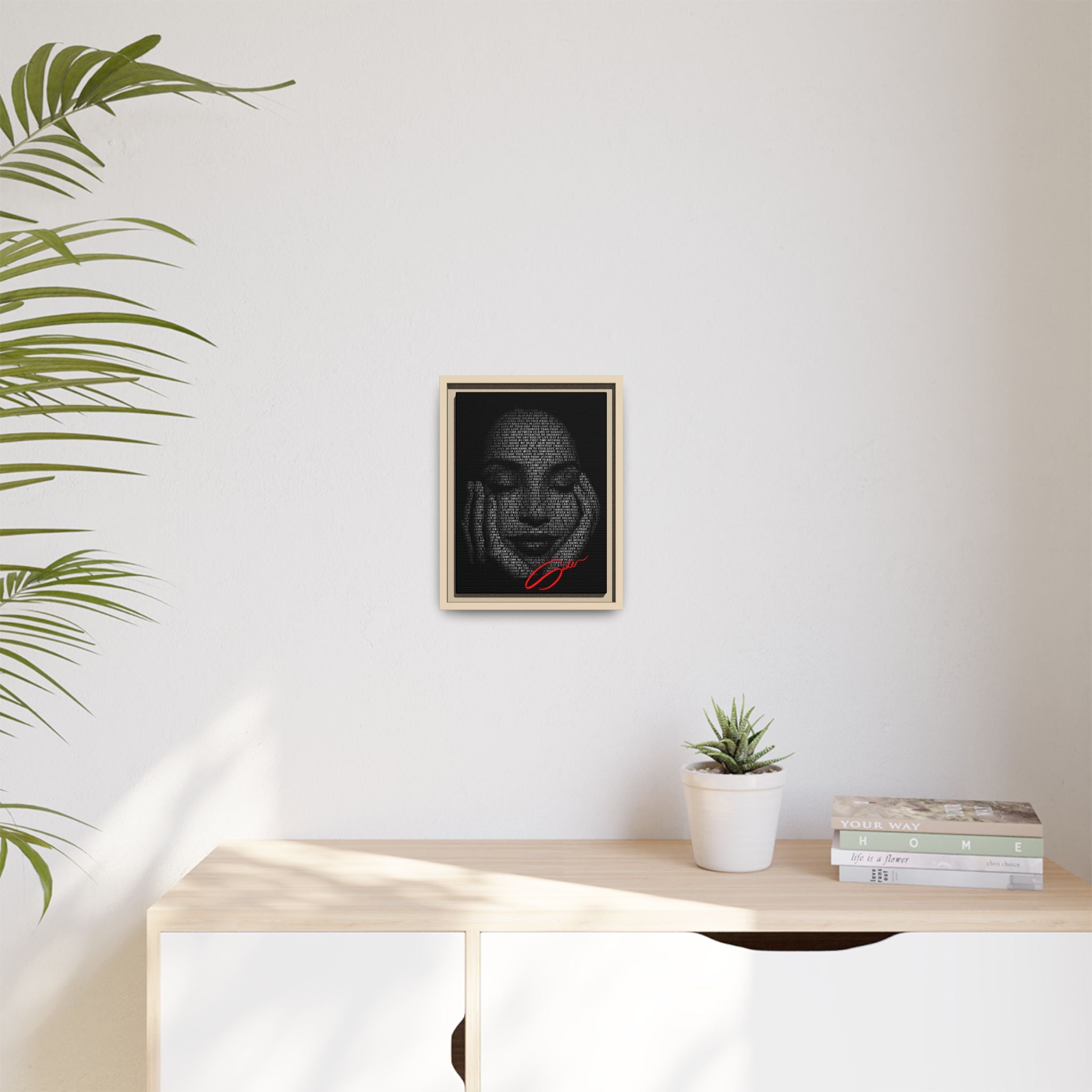 "Sade's Greatest Hits" Framed Canvas Print