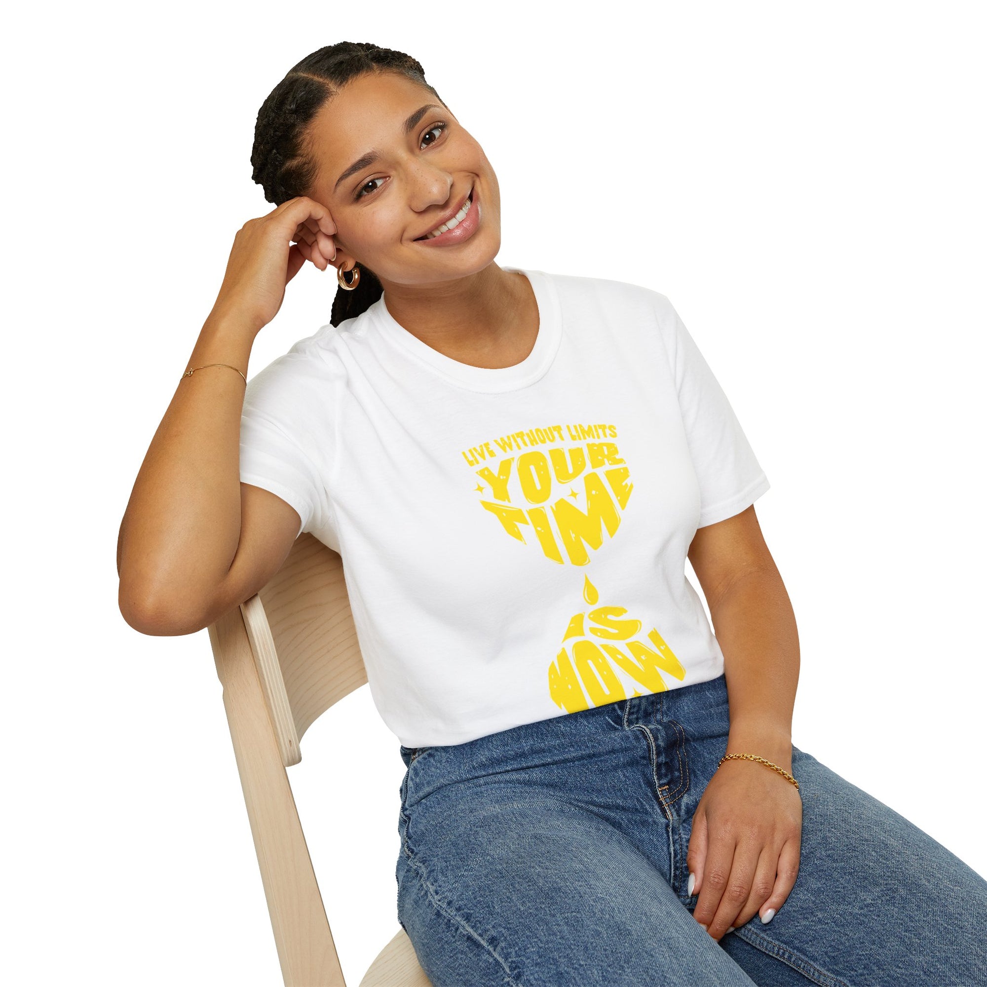 "Live Without Limits" - "moti-Voice-tion Wear" T-Shirt