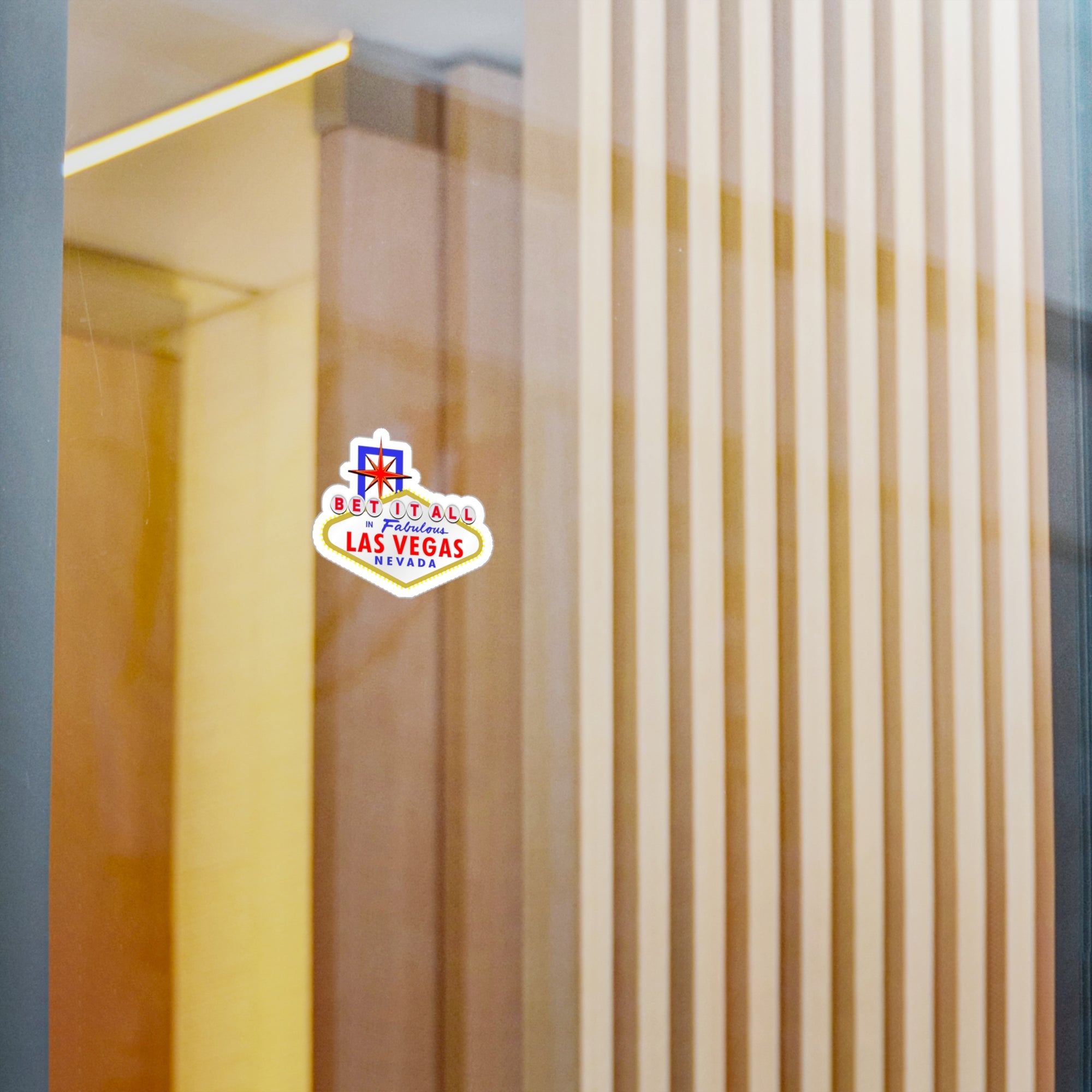 Bet It All - "Las Vegas Sign" Vinyl Decal