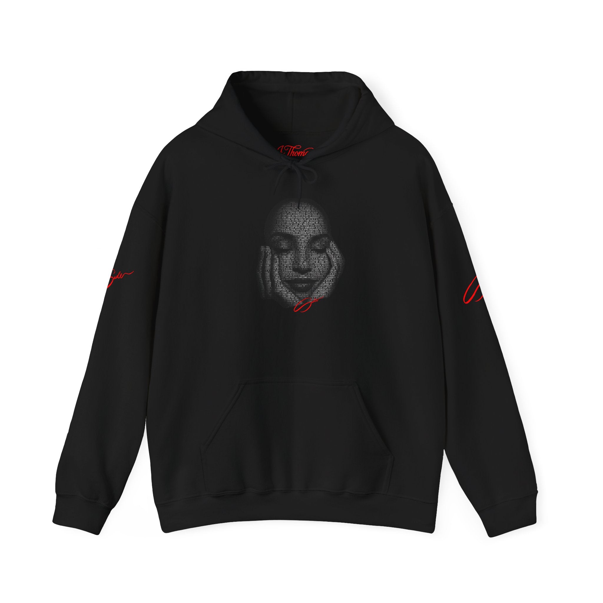 Sade's Greatest Hits Hoodie - Red Text