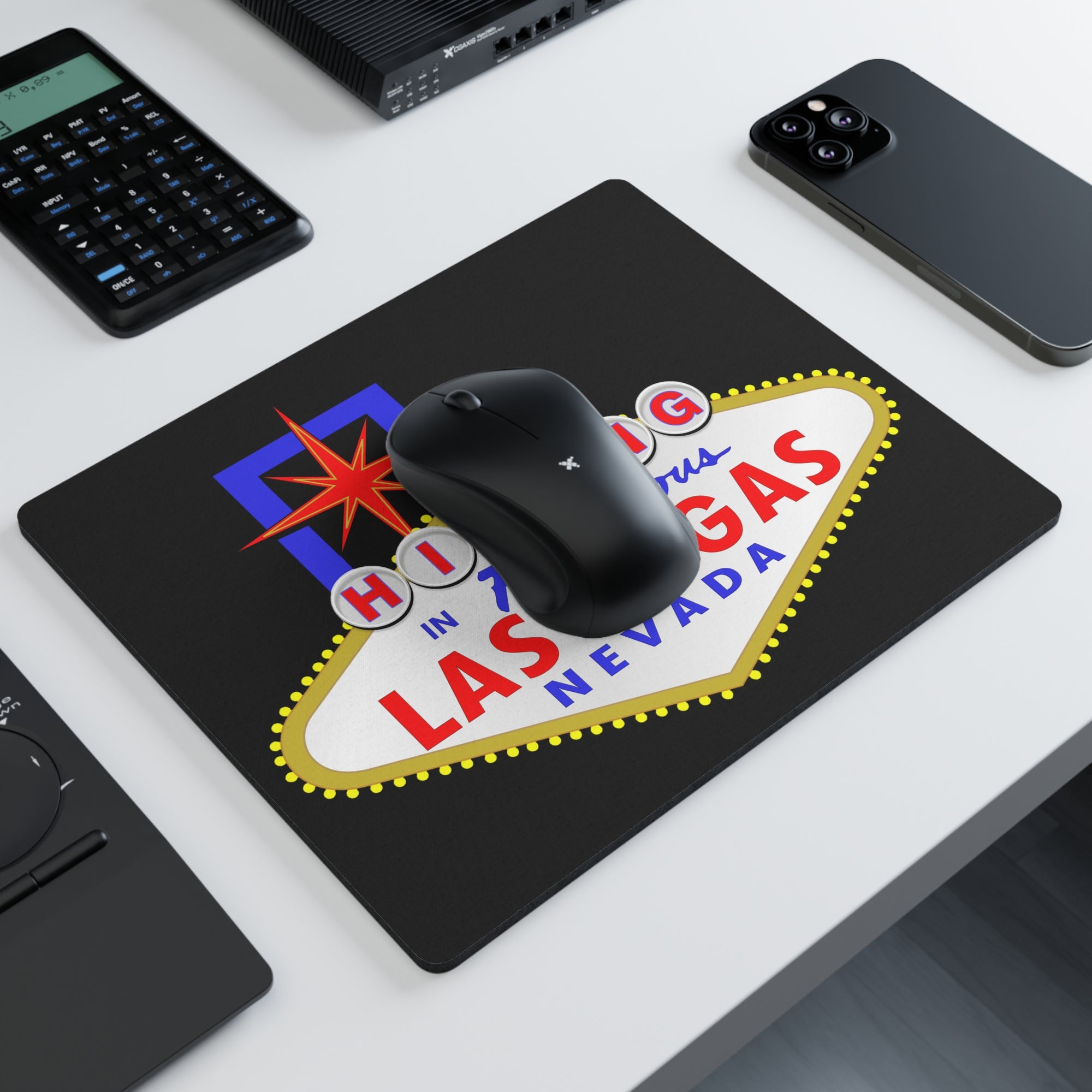 Hiking - "Las Vegas Sign" Mouse Pad
