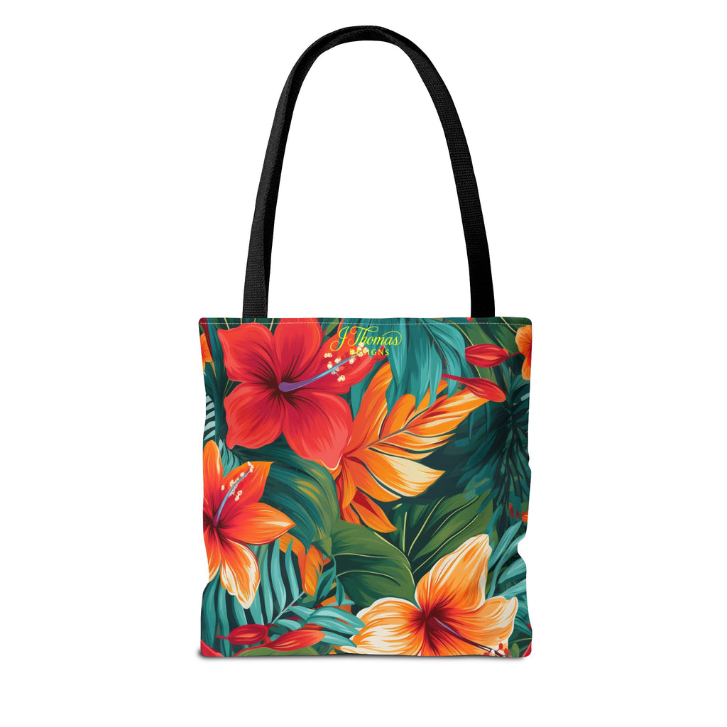 "All-Over Print" Tropical Beach Carryall