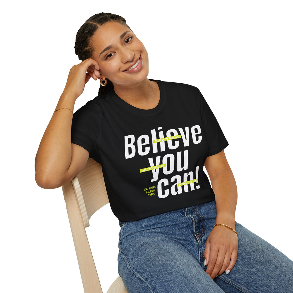 "Believe You Can" - "moti-Voice-tion Wear" T-Shirt
