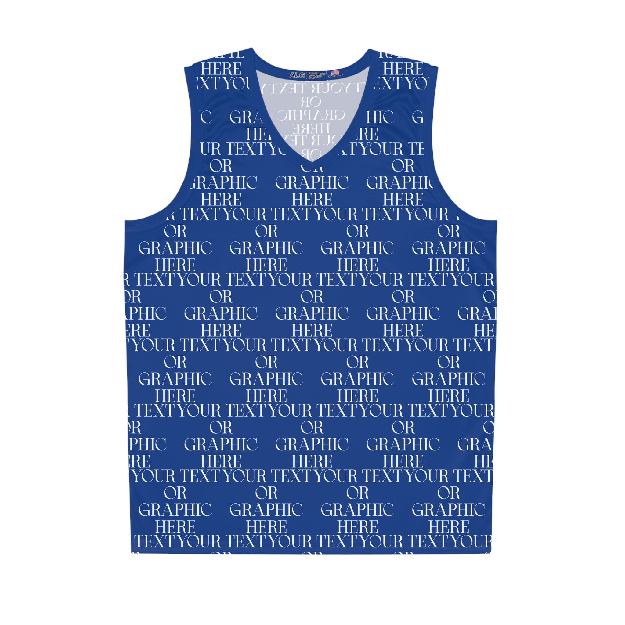 Custom Personalized "All-Over Print" Basketball Jersey