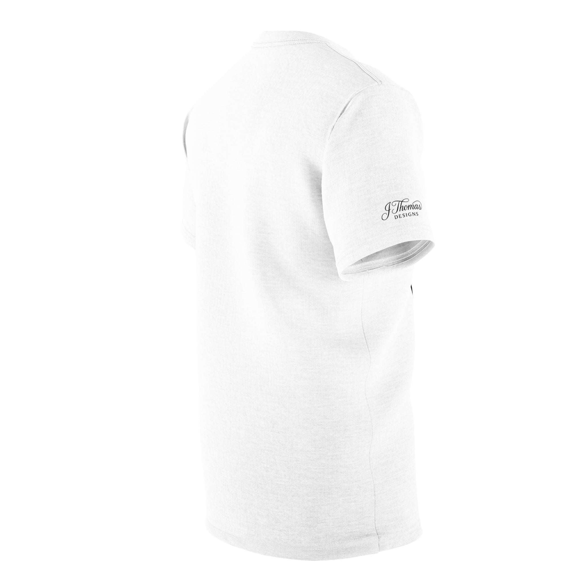 "All-Over Print" White Tux T-Shirt - #152