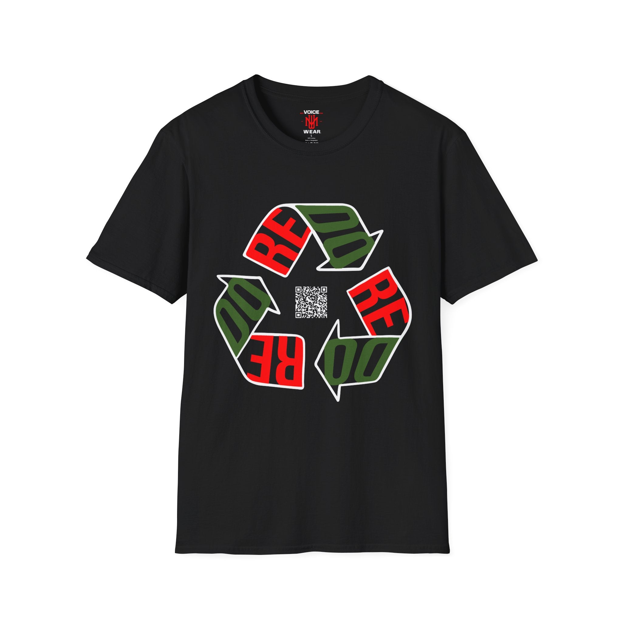 "REDO" - "moti-Voice-tion Wear" T-Shirt