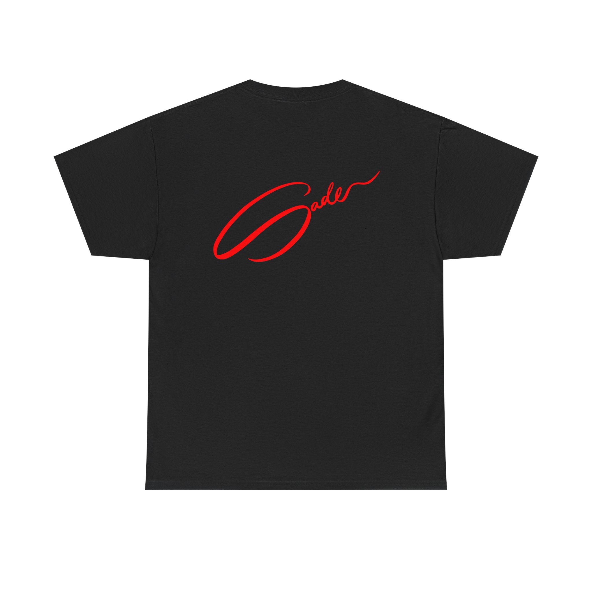 "Sade's Greatest Hits" T-Shirt - Red Text