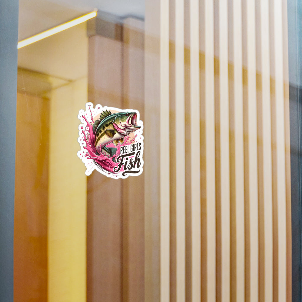 Reel Girls Fish Vinyl Decal