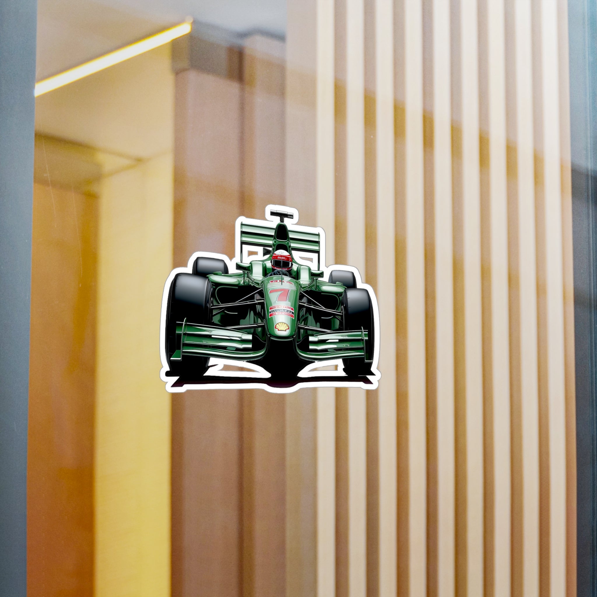 F1 Car #1 Vinyl Decal