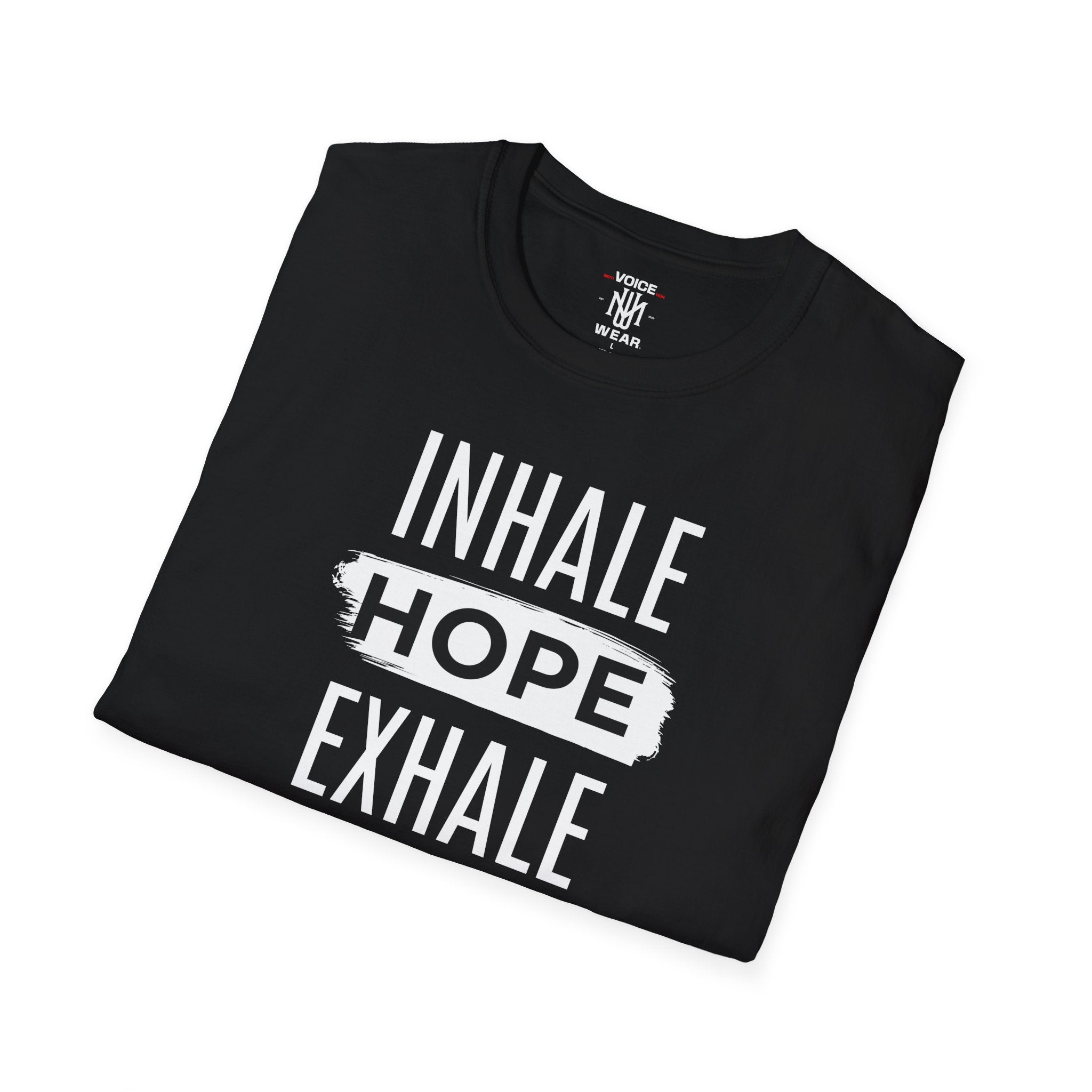 "Inhale Hope" - "moti-Voice-tion Wear" T-Shirt