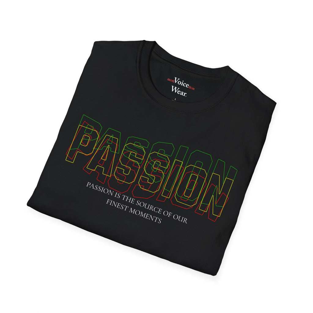 "Passion" - "moti-Voice-tion Wear" T-Shirt