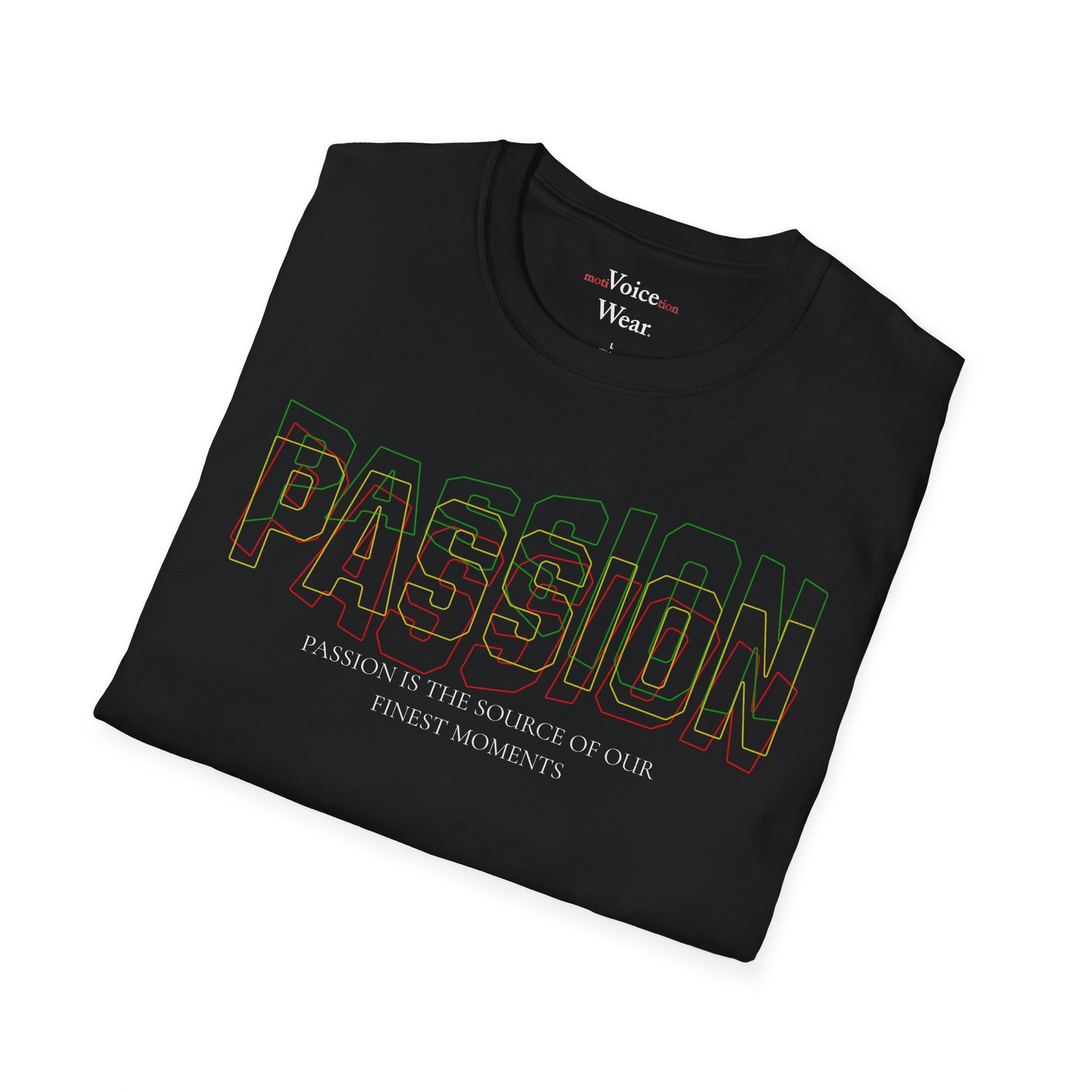 "Passion" - "moti-Voice-tion Wear" T-Shirt