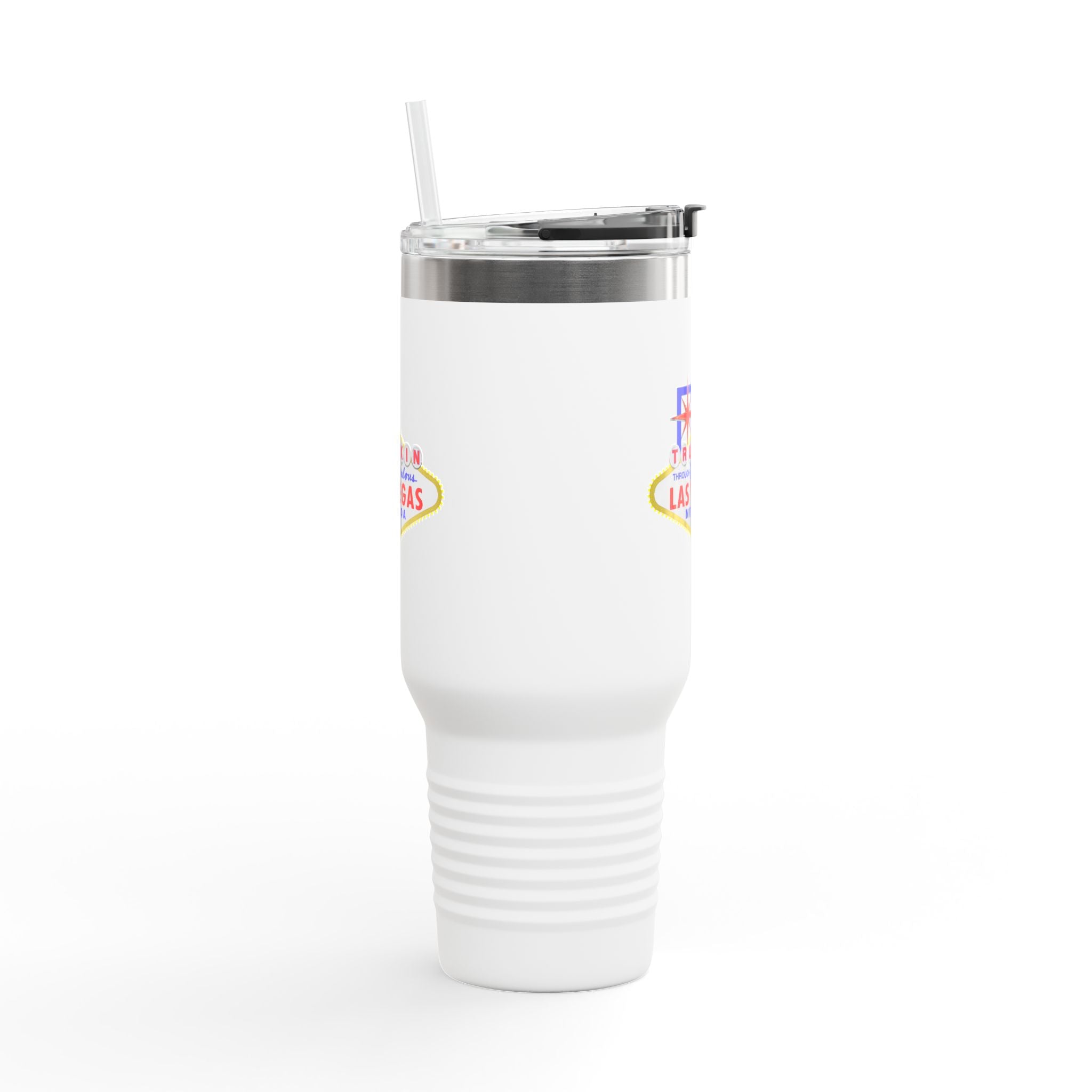 "Truckin Through" Las Vegas Sign 40oz Insulated Travel Mug | Tumbler