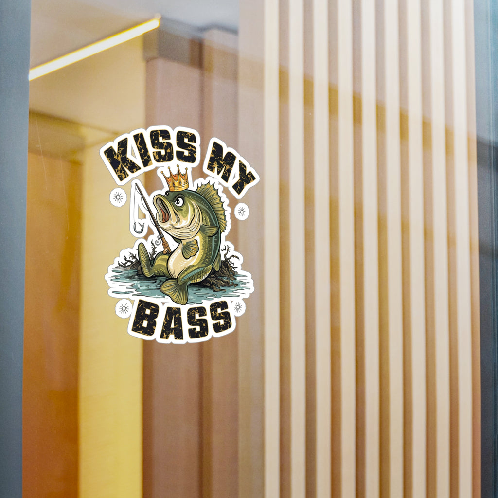 Kiss My Bass Vinyl Decal