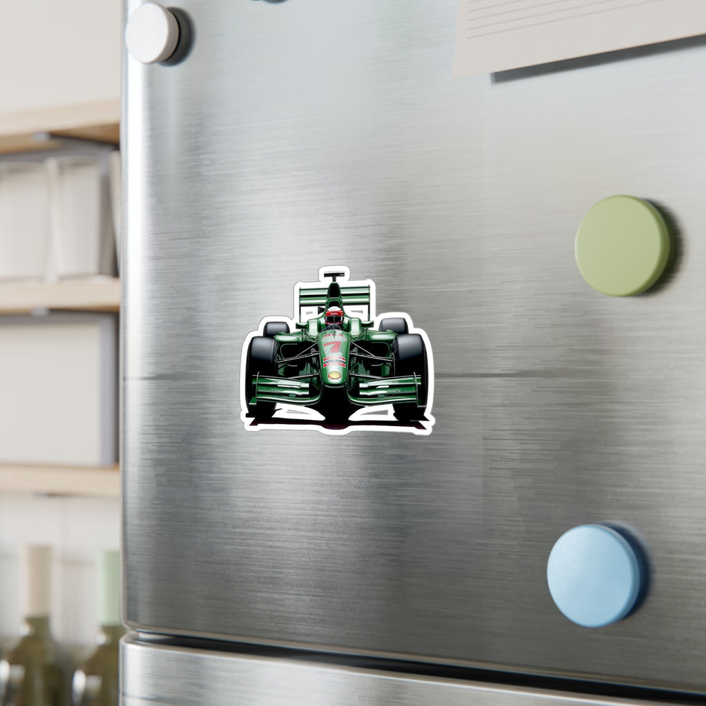 F1 Car #1 Vinyl Decal
