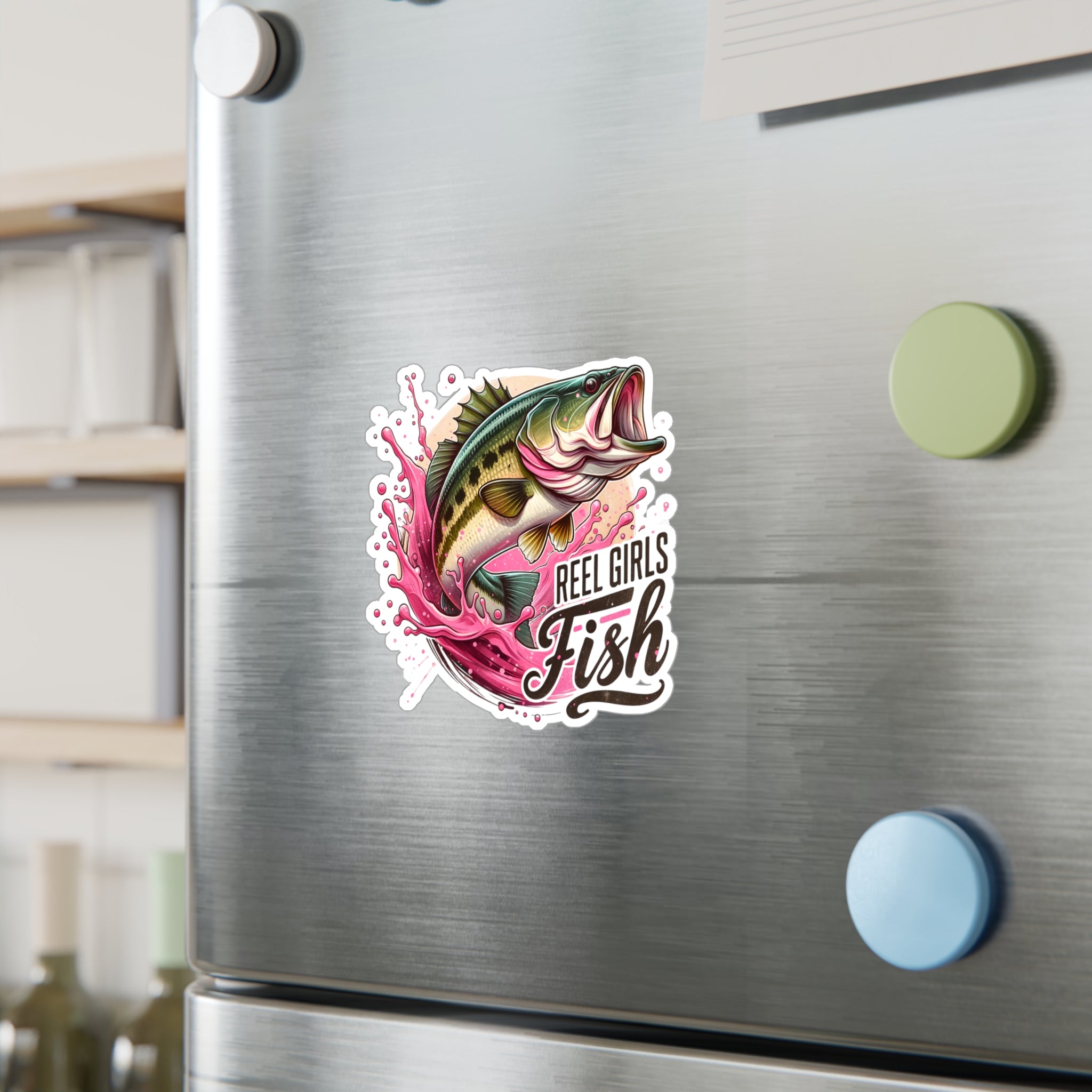 Reel Girls Fish Vinyl Decal