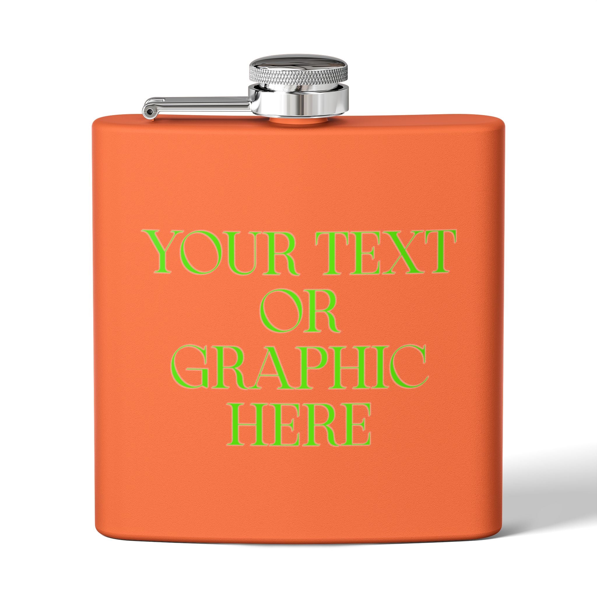 Custom Personalized 6oz Stainless Hip Flask