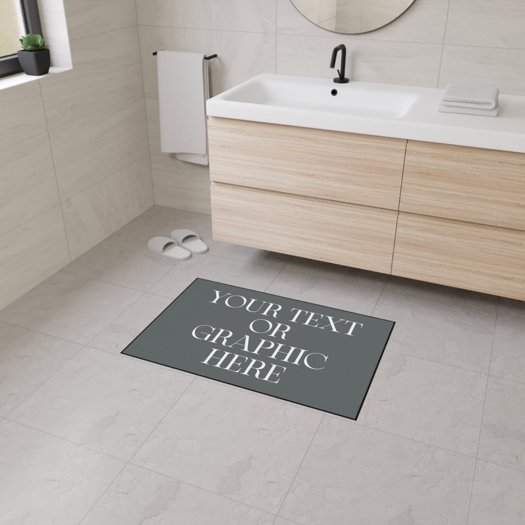 Custom Personalized Heavy Duty Floor Mat