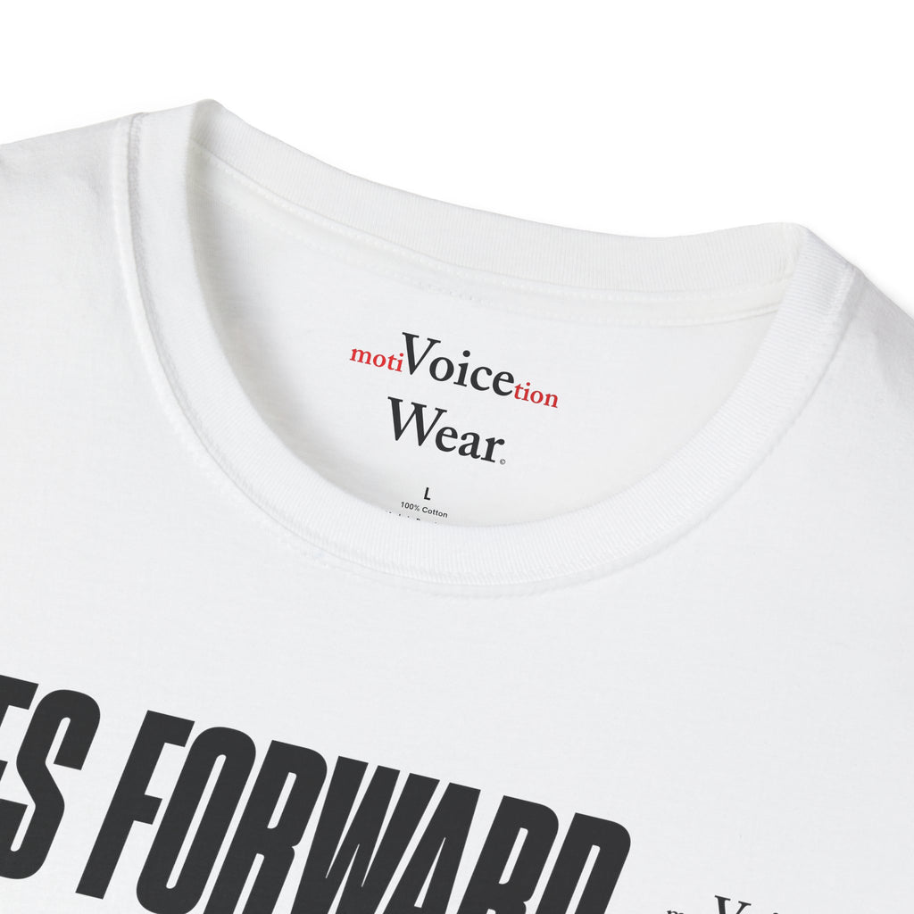 "Eyes Forward" - "moti-Voice-tion Wear" T-Shirt
