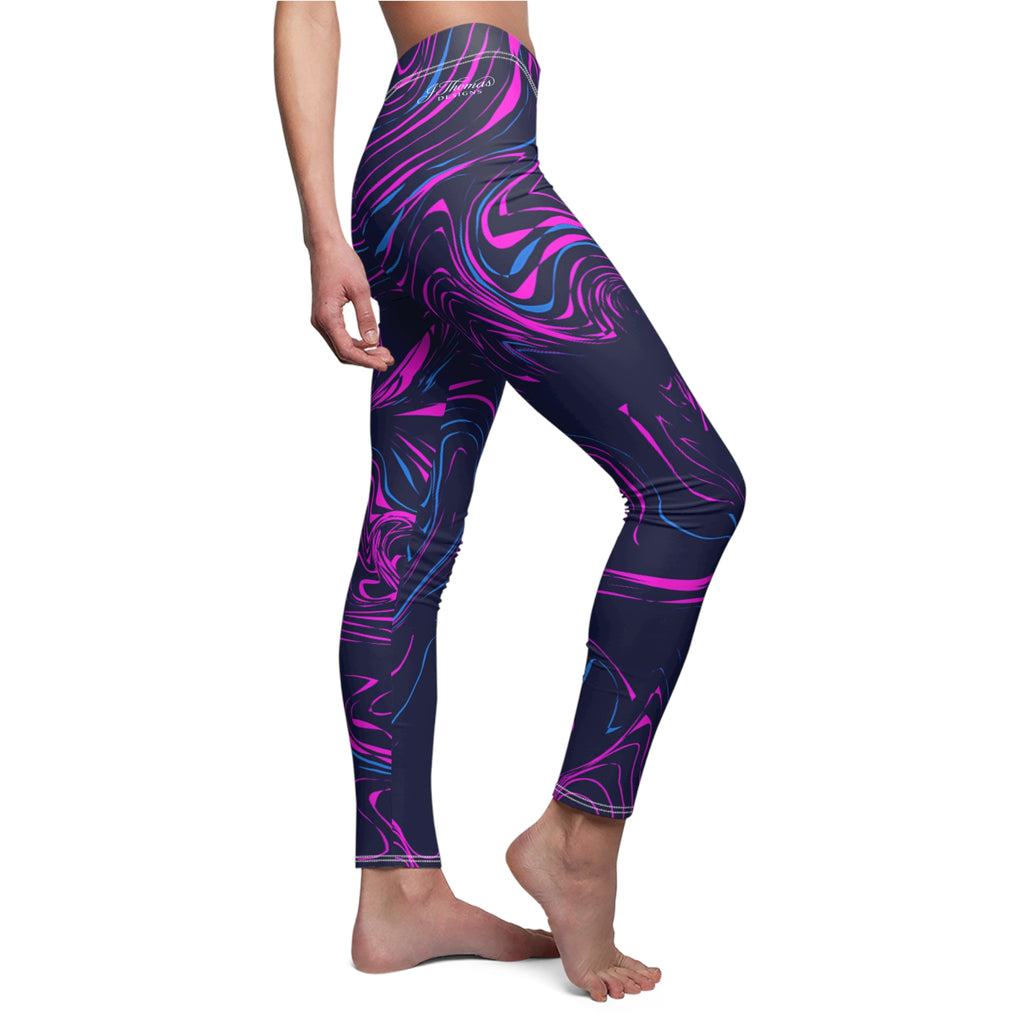 "All-Over Print" Vibrant Women's Leggings