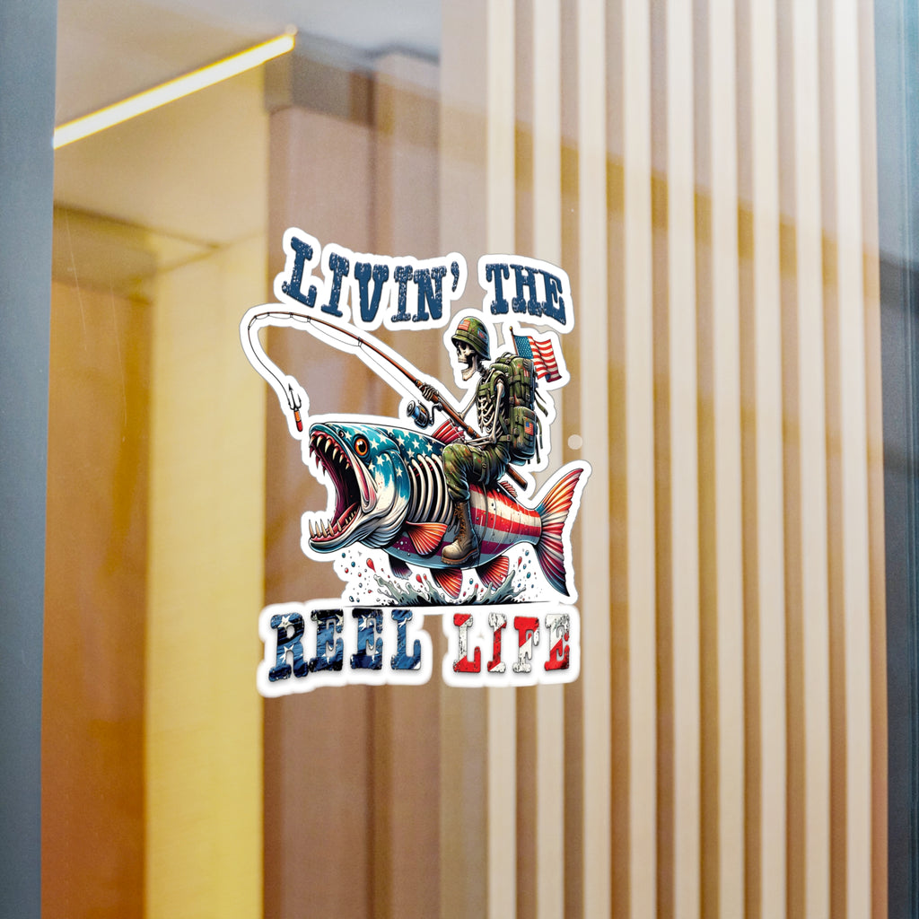 Livin' The Reel Life Vinyl Decal