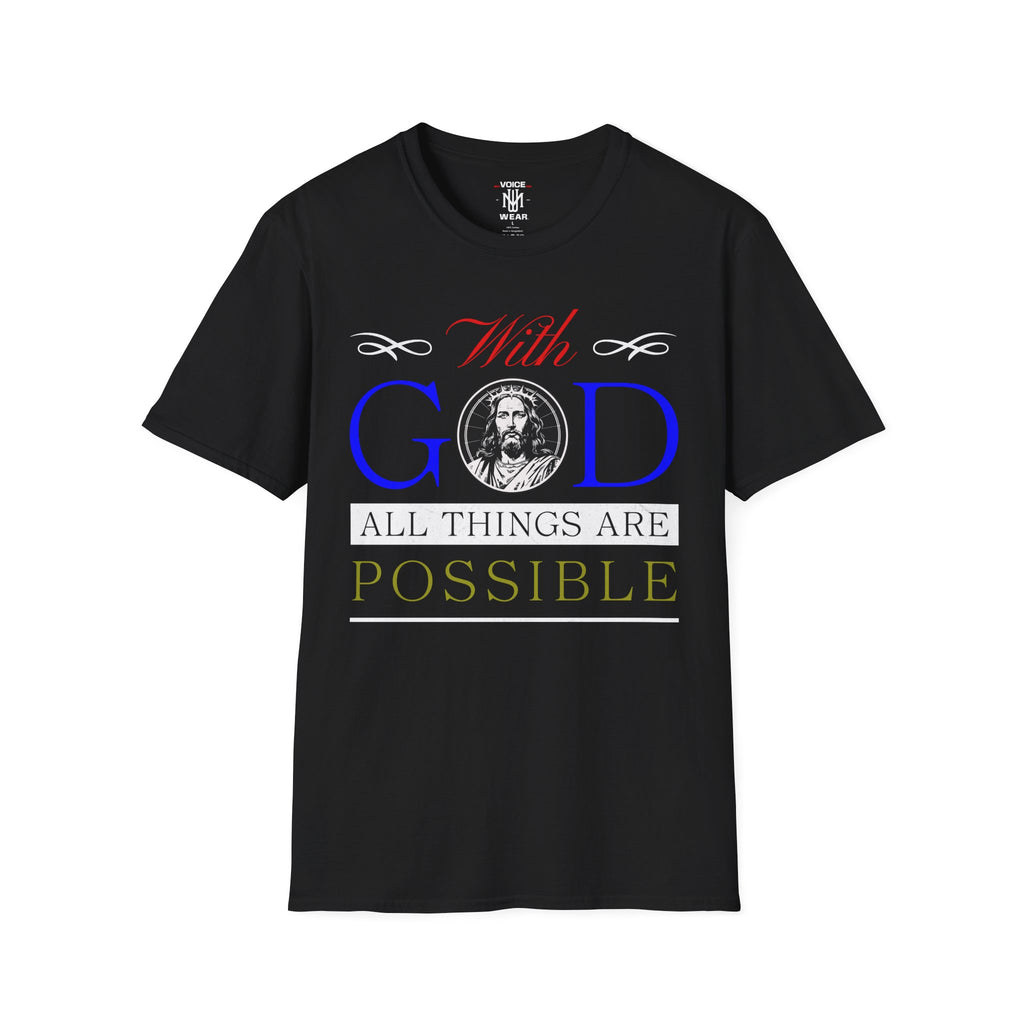 "All Things Are Possible" - "moti-Voice-tion Wear" T-Shirt