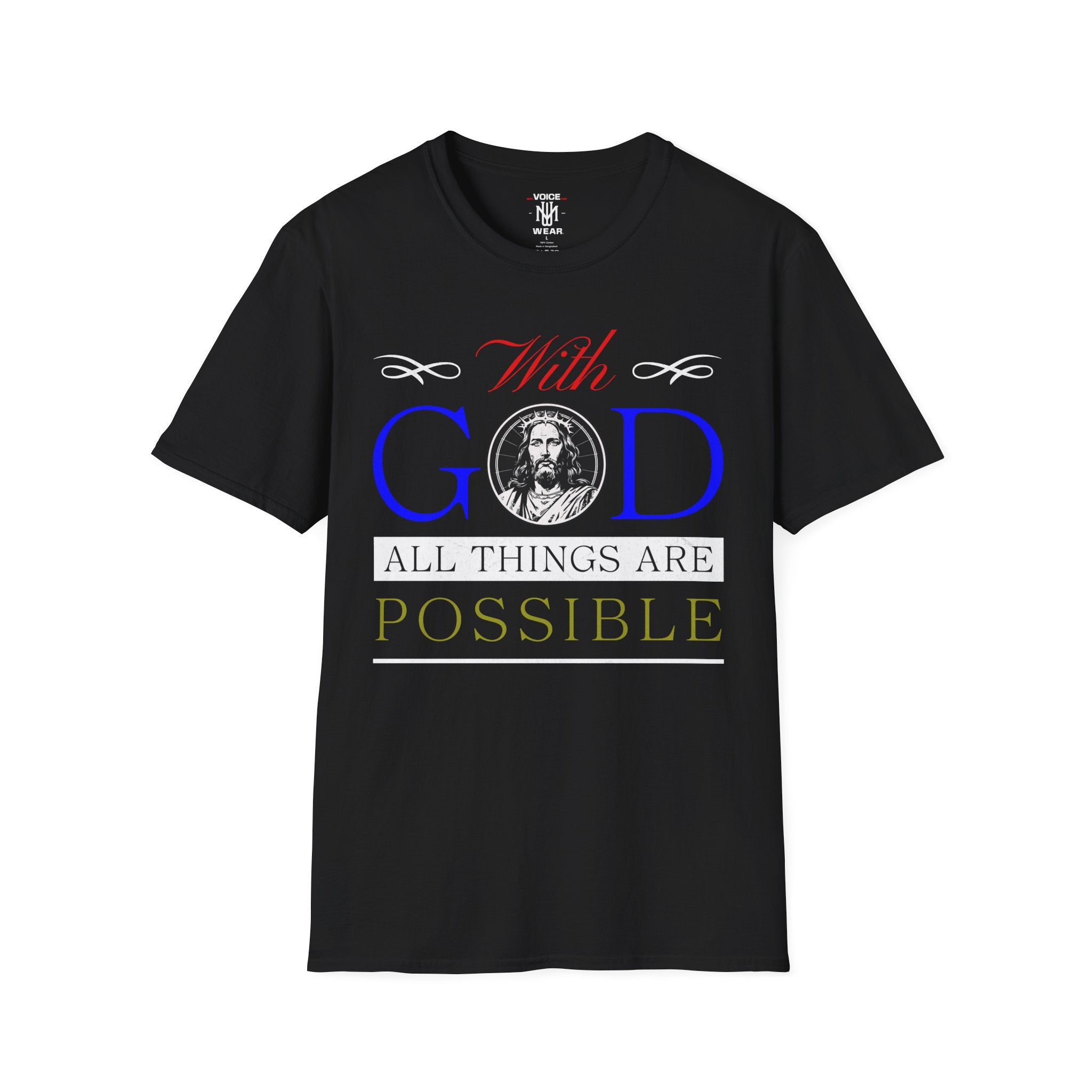 "All Things Are Possible" - "moti-Voice-tion Wear" T-Shirt