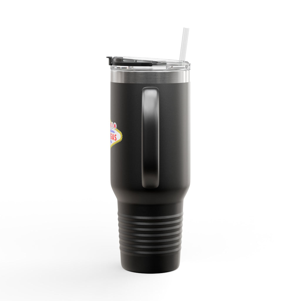 "Truckin Through" Las Vegas Sign 40oz Insulated Travel Mug | Tumbler