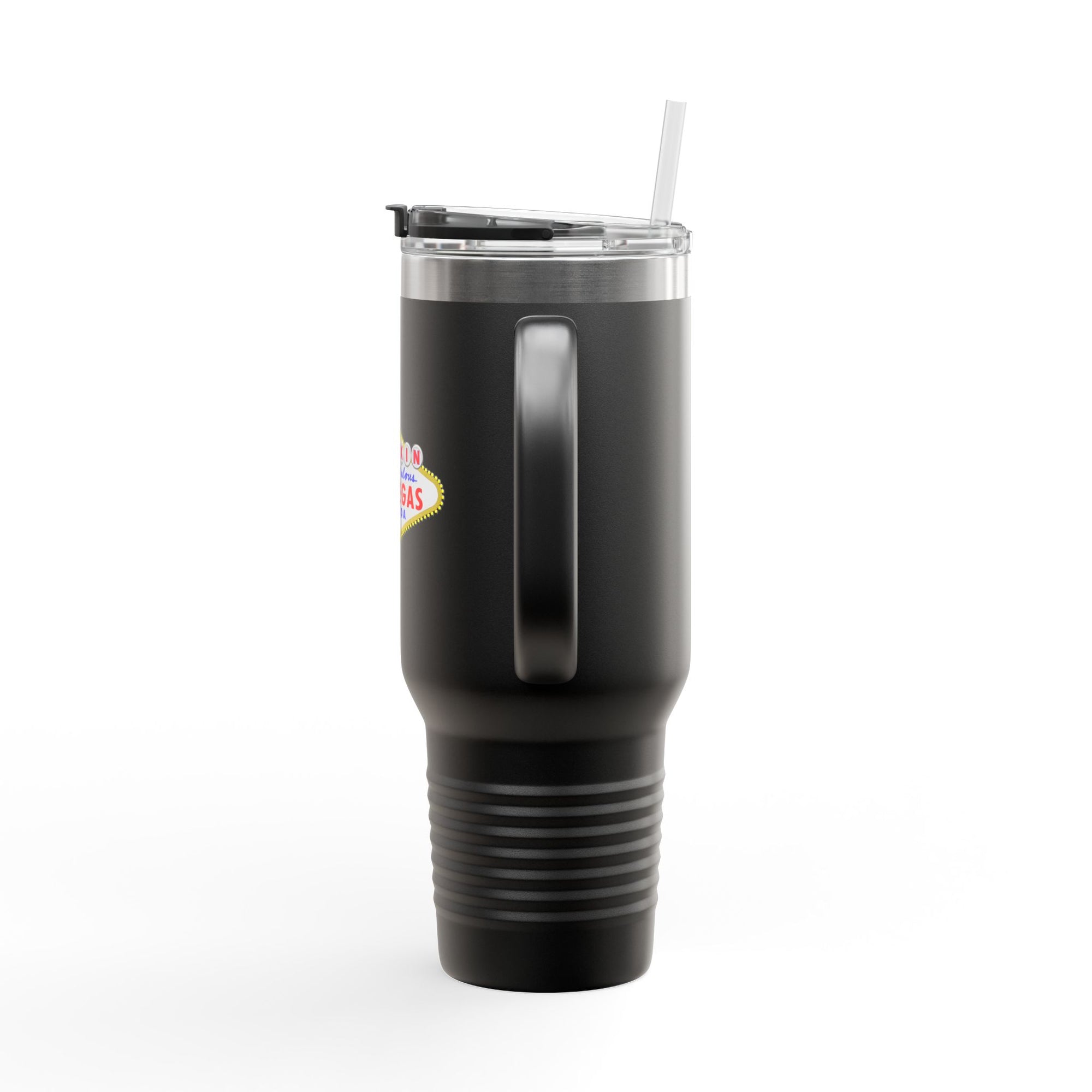 "Truckin Through" Las Vegas Sign 40oz Insulated Travel Mug | Tumbler