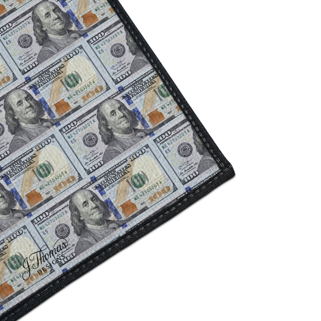 Heavy Duty Floor Mat – 100 Dollar Bills