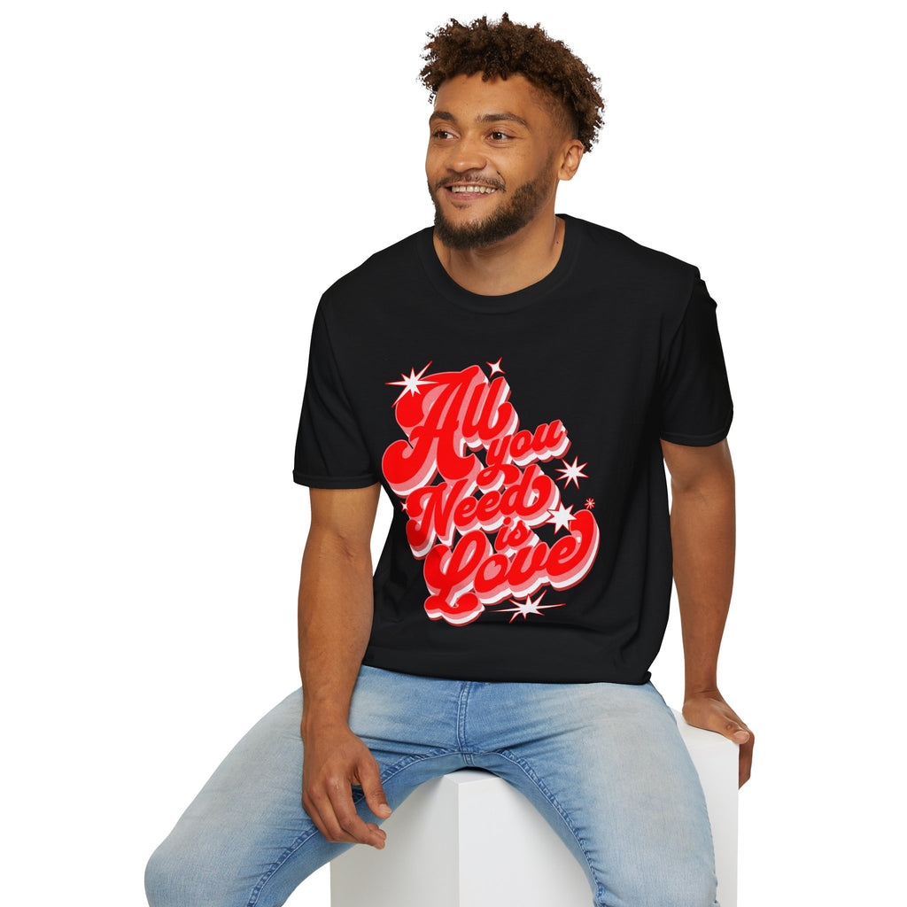 "All You Need Is Love" - "moti-Voice-tion Wear" T-Shirt