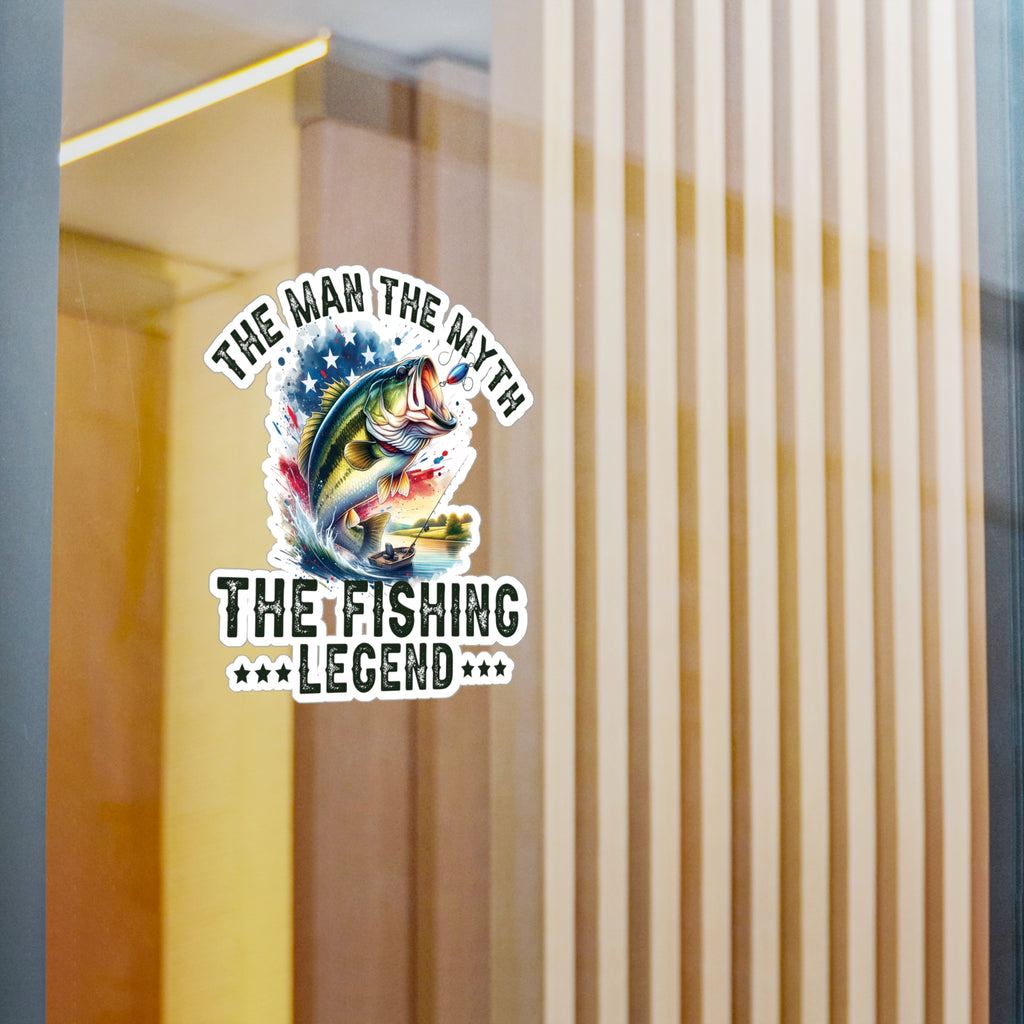 The Fishing Legend Vinyl Decal