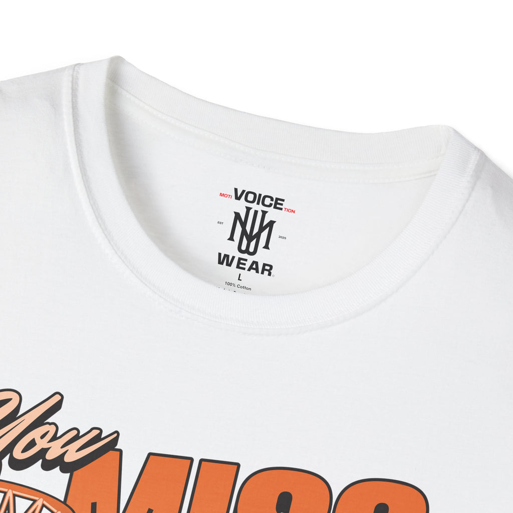 "Missed Shots" - "moti-Voice-tion Wear" T-Shirt