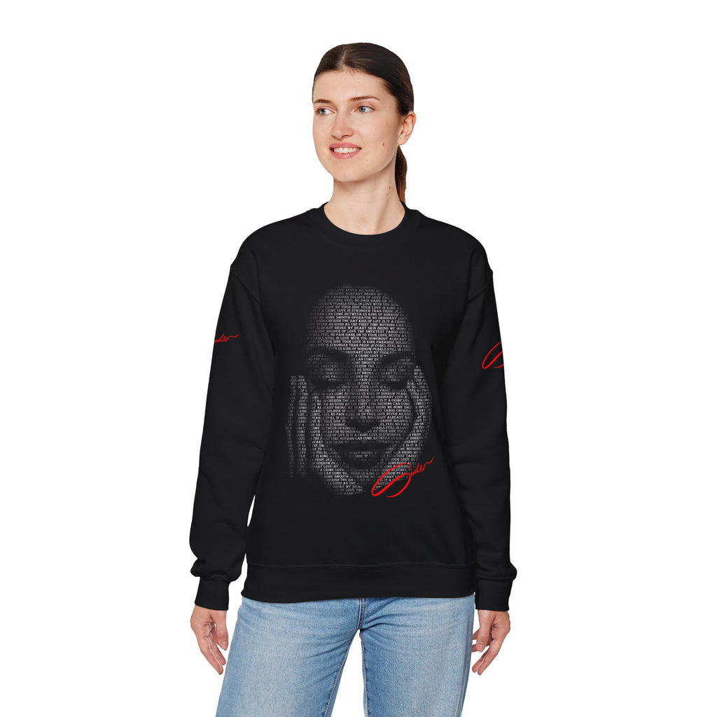 Teshi's Sade's Greatest Hits Sweatshirt — Red Text