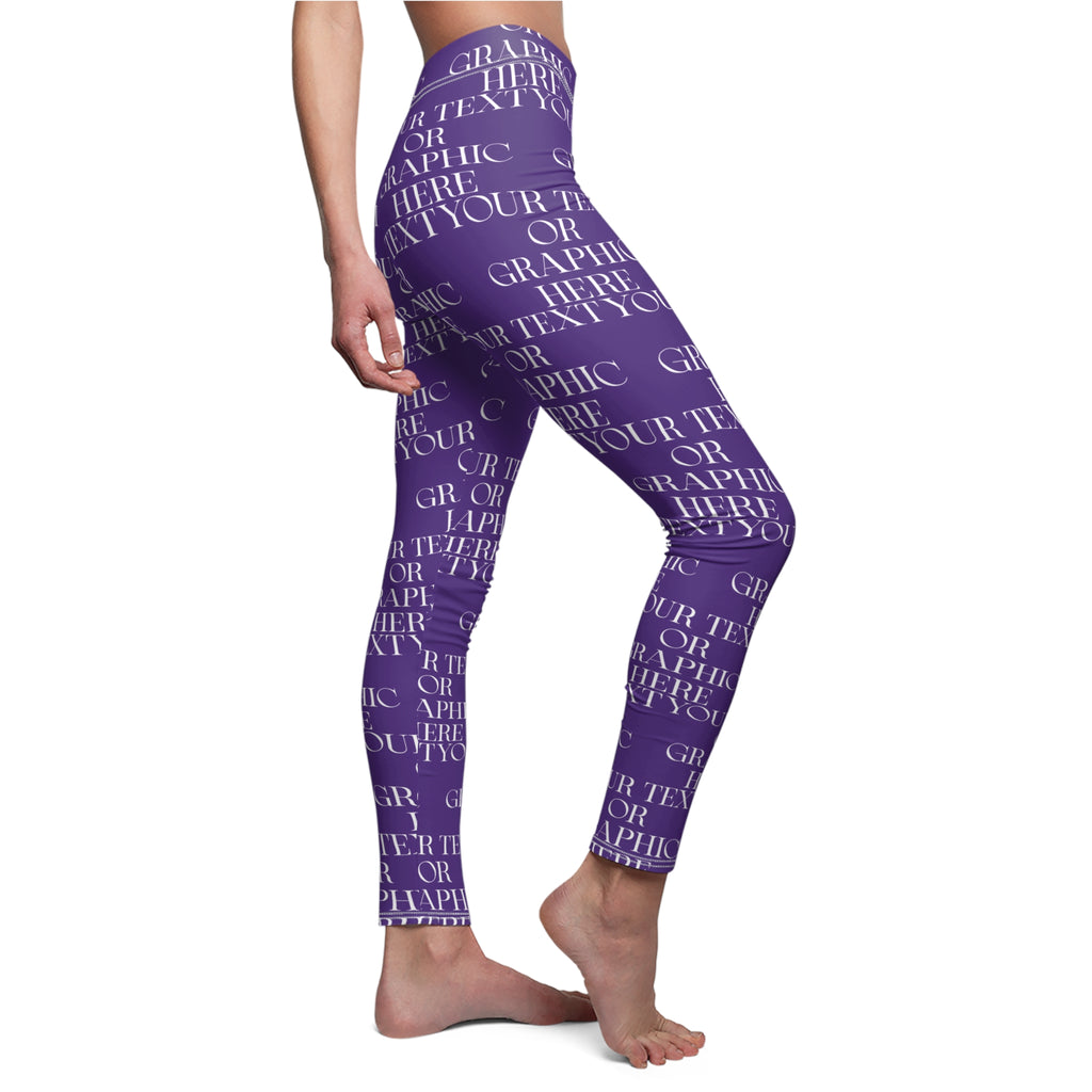 Custom Personalized "All-Over Print" Women's Leggings