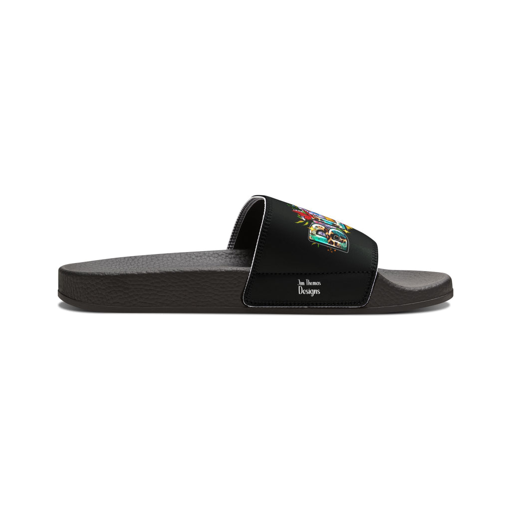 "All-Over Print" - #192 Men's Removable-Strap Sandals