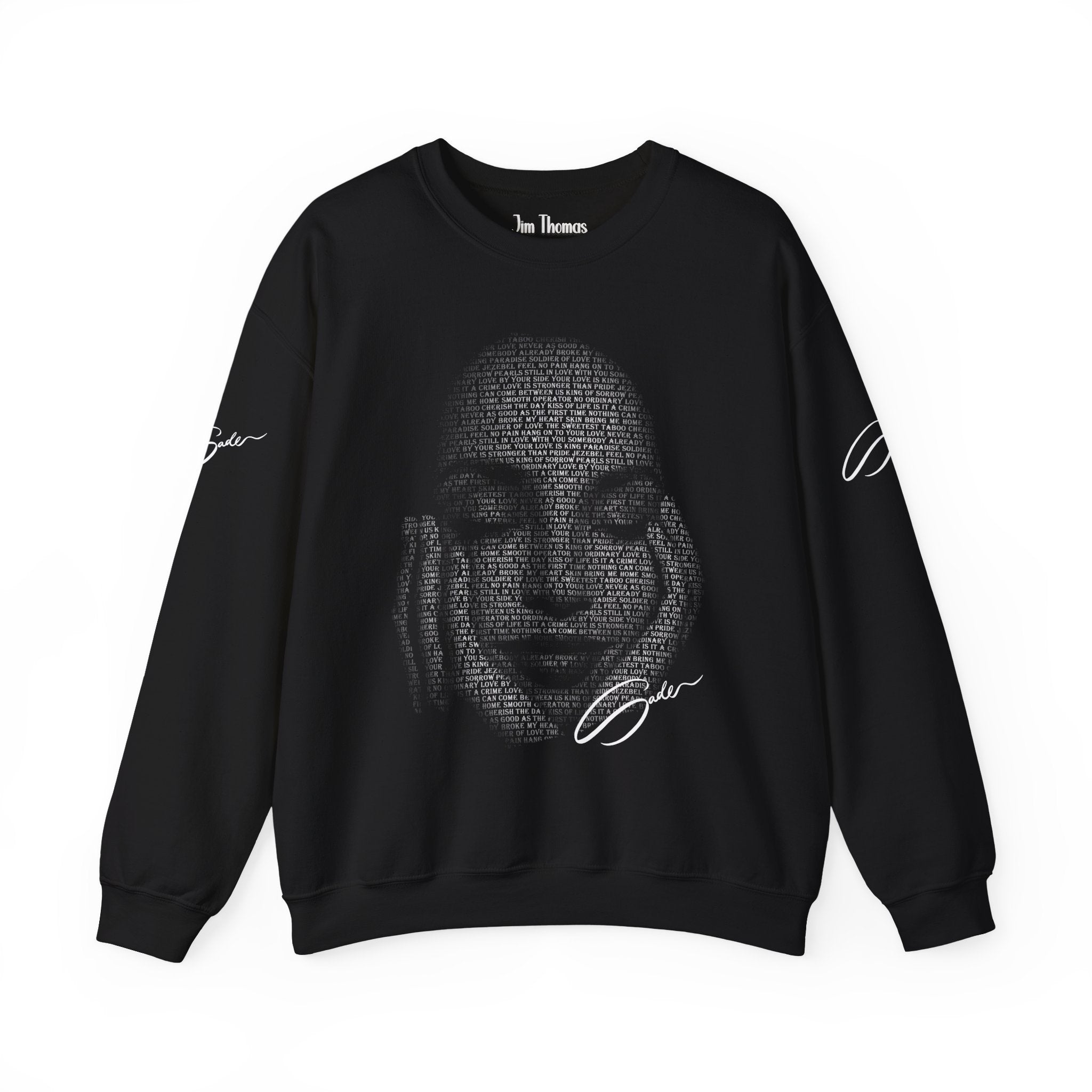 Sade's Greatest Hits Sweatshirt — White Text