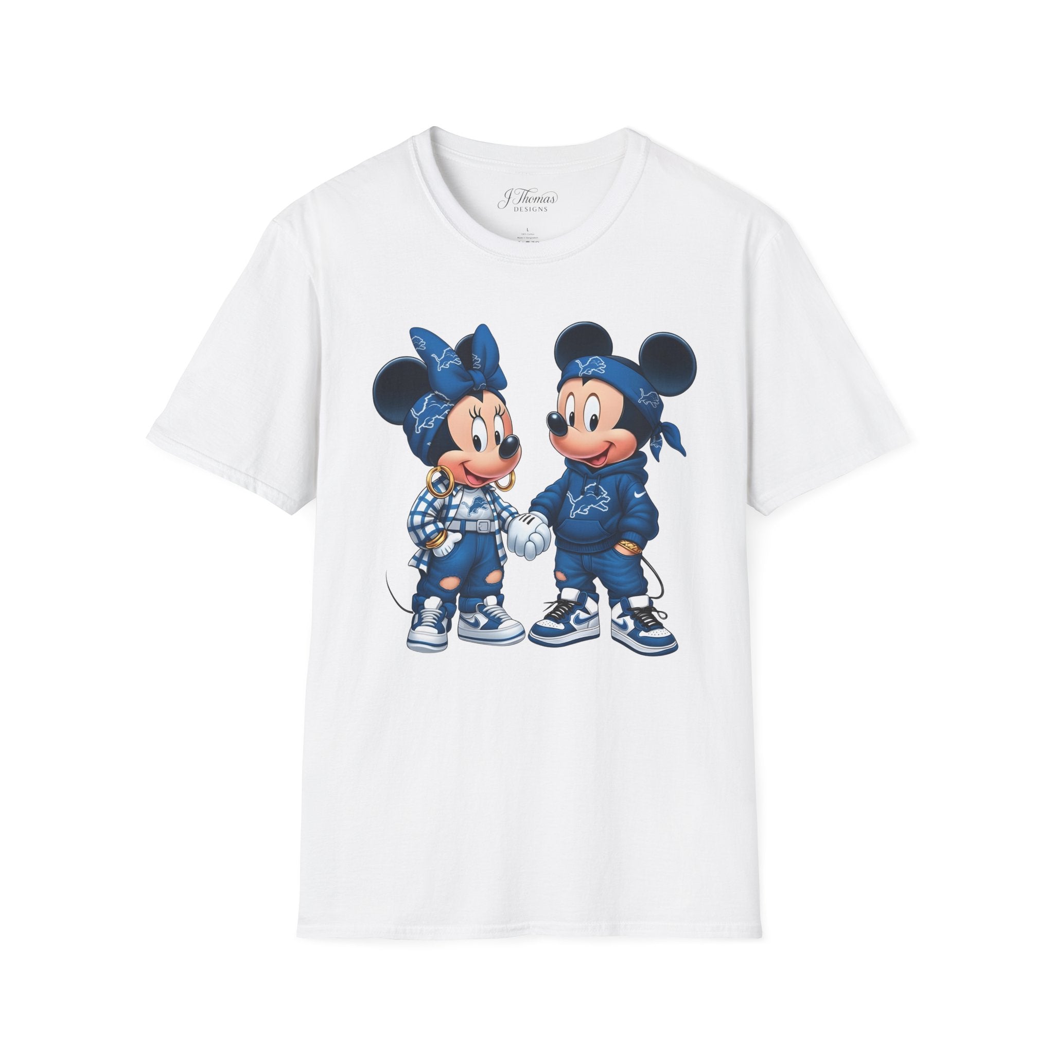 Mickey & Minnie - Detroit Lions