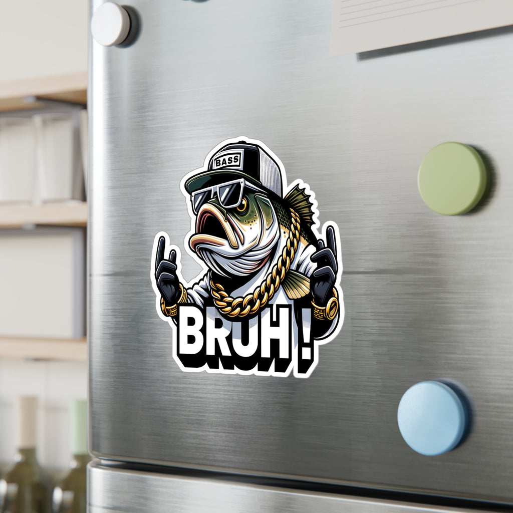BRUH Fish Vinyl Decal