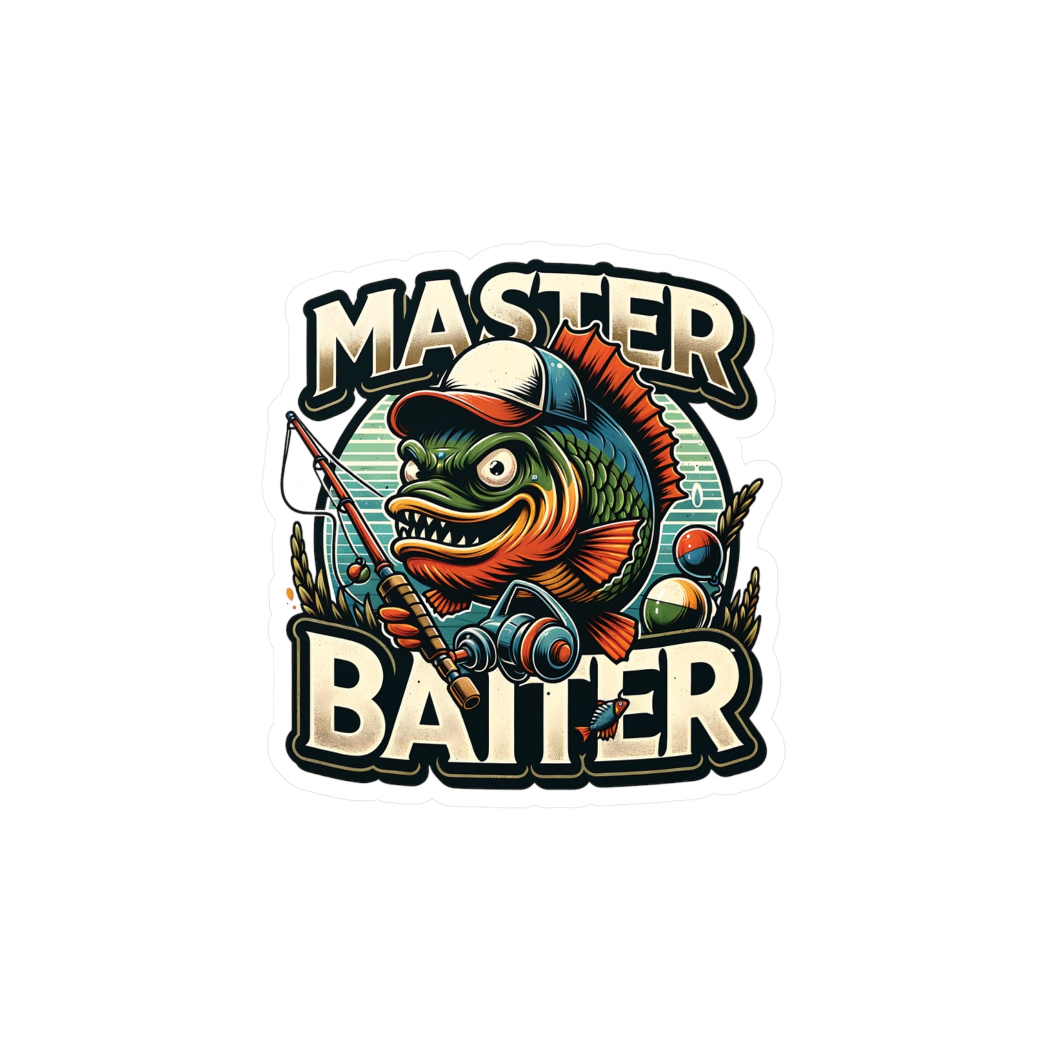 Master Baiter Vinyl Decal