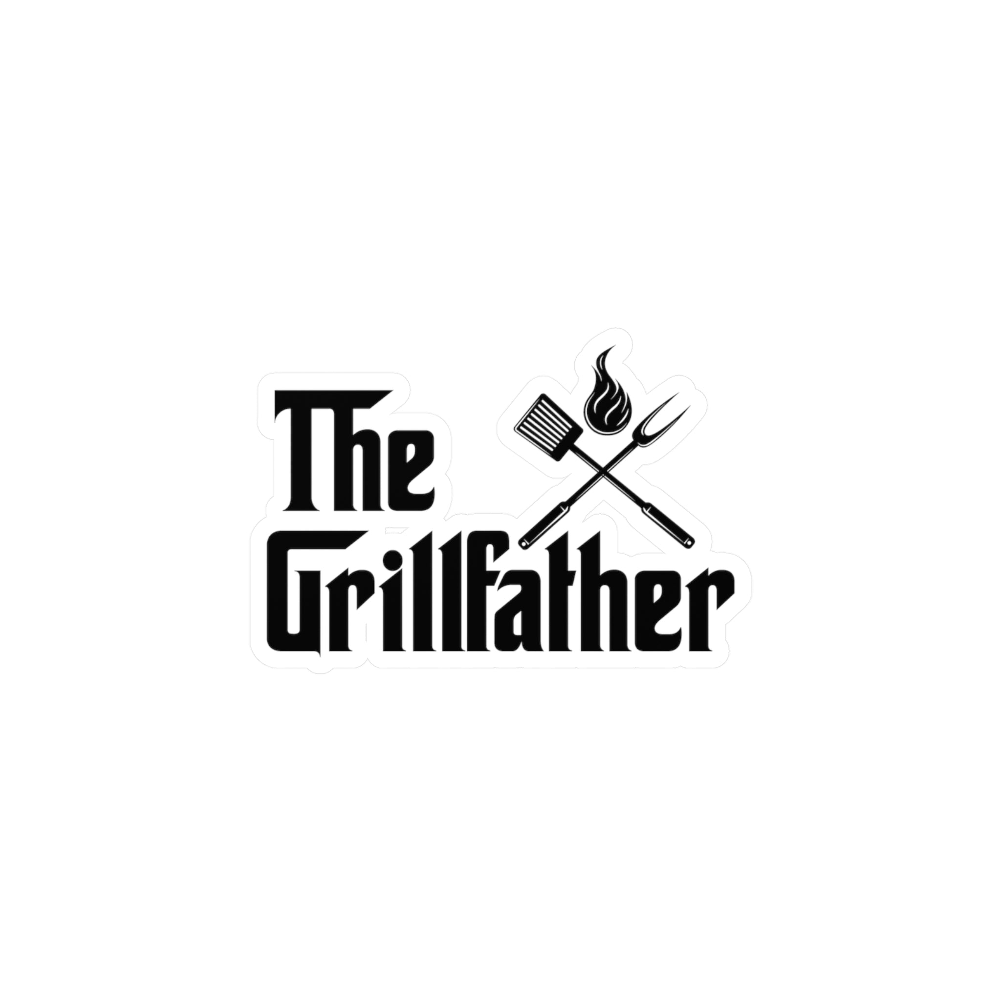 The Grillfather Vinyl Decal