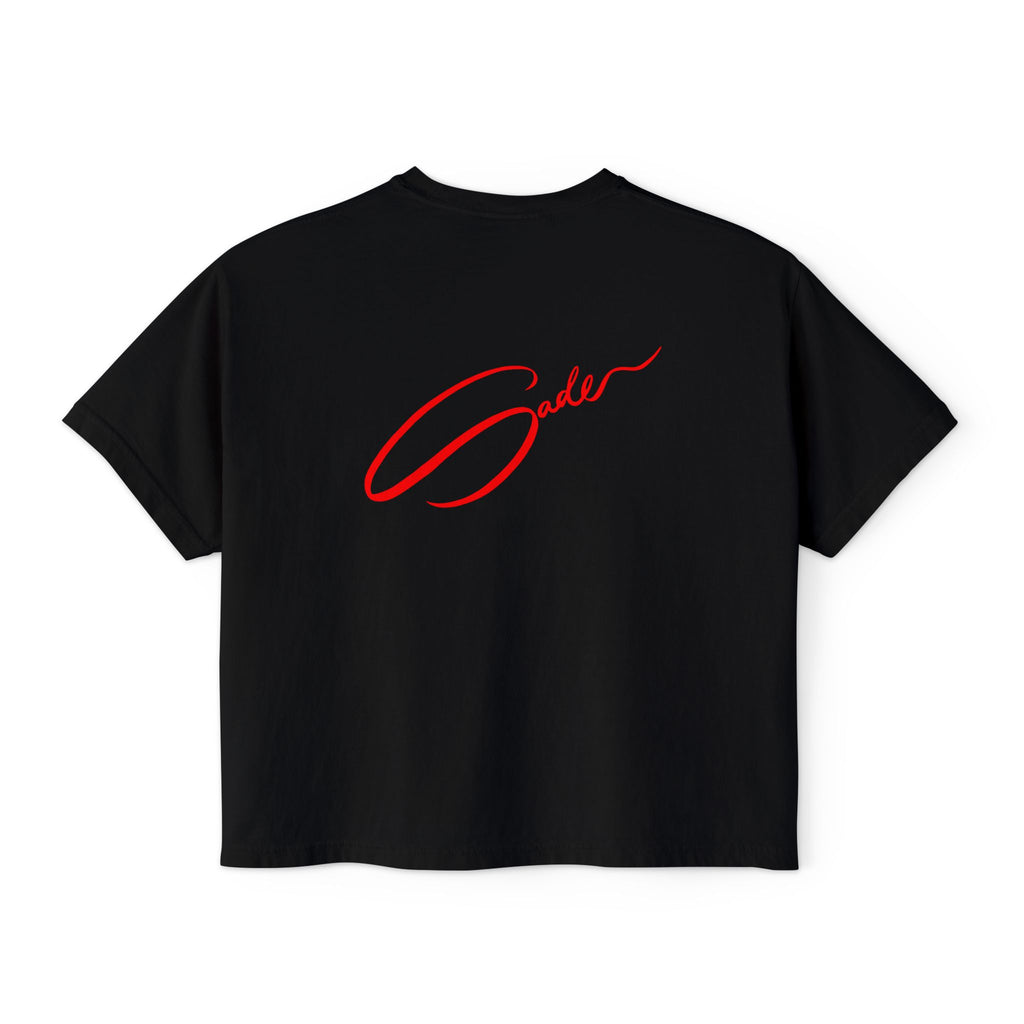 "Sade's Greatest Hits" Women's Boxy Tee