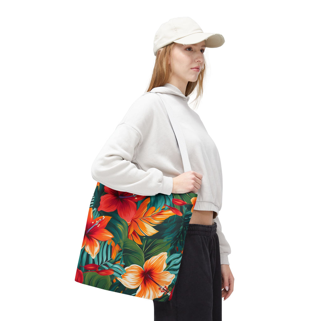 "All-Over Print" Tropical Beach Carryall