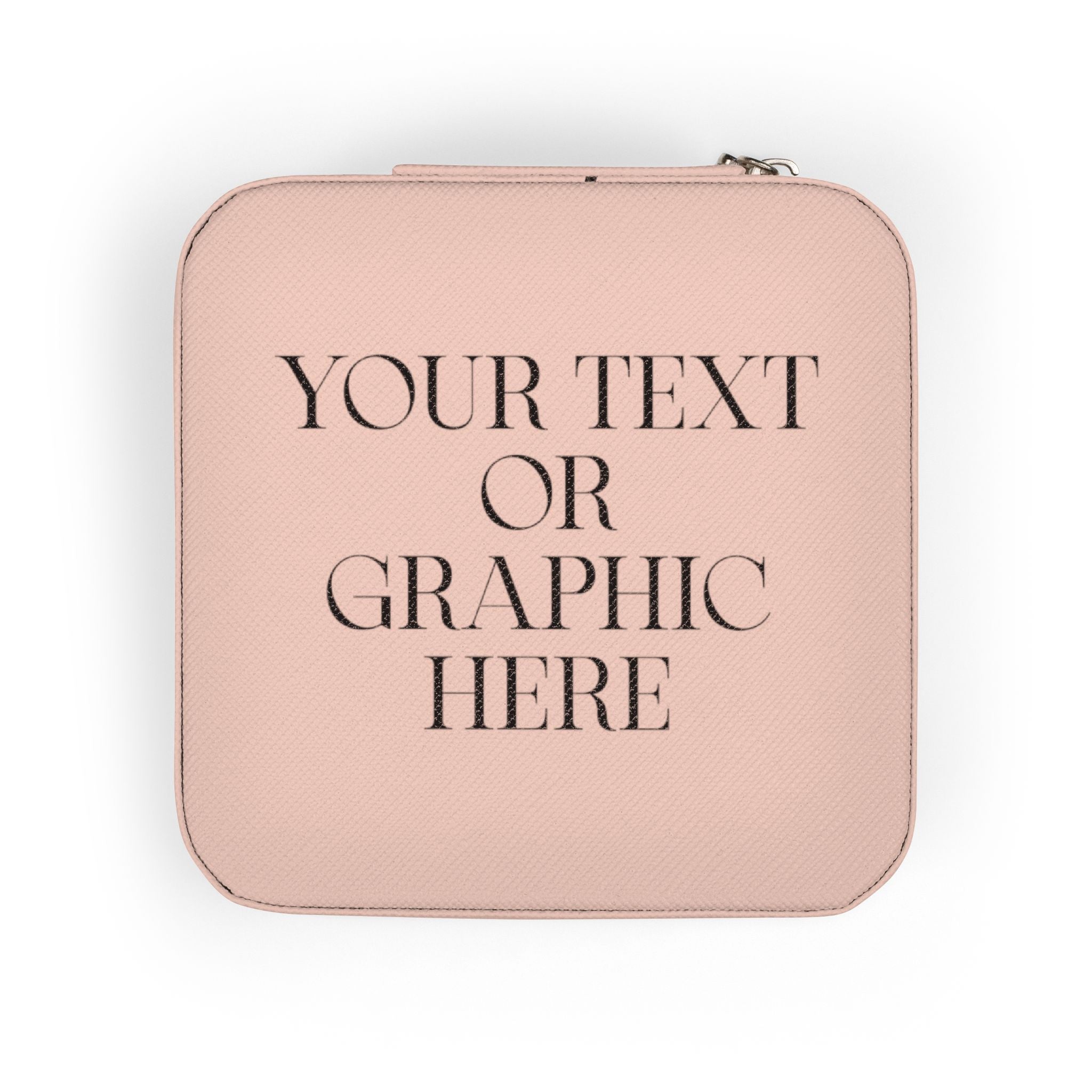 Custom Personalized Compact Jewelry Travel Case