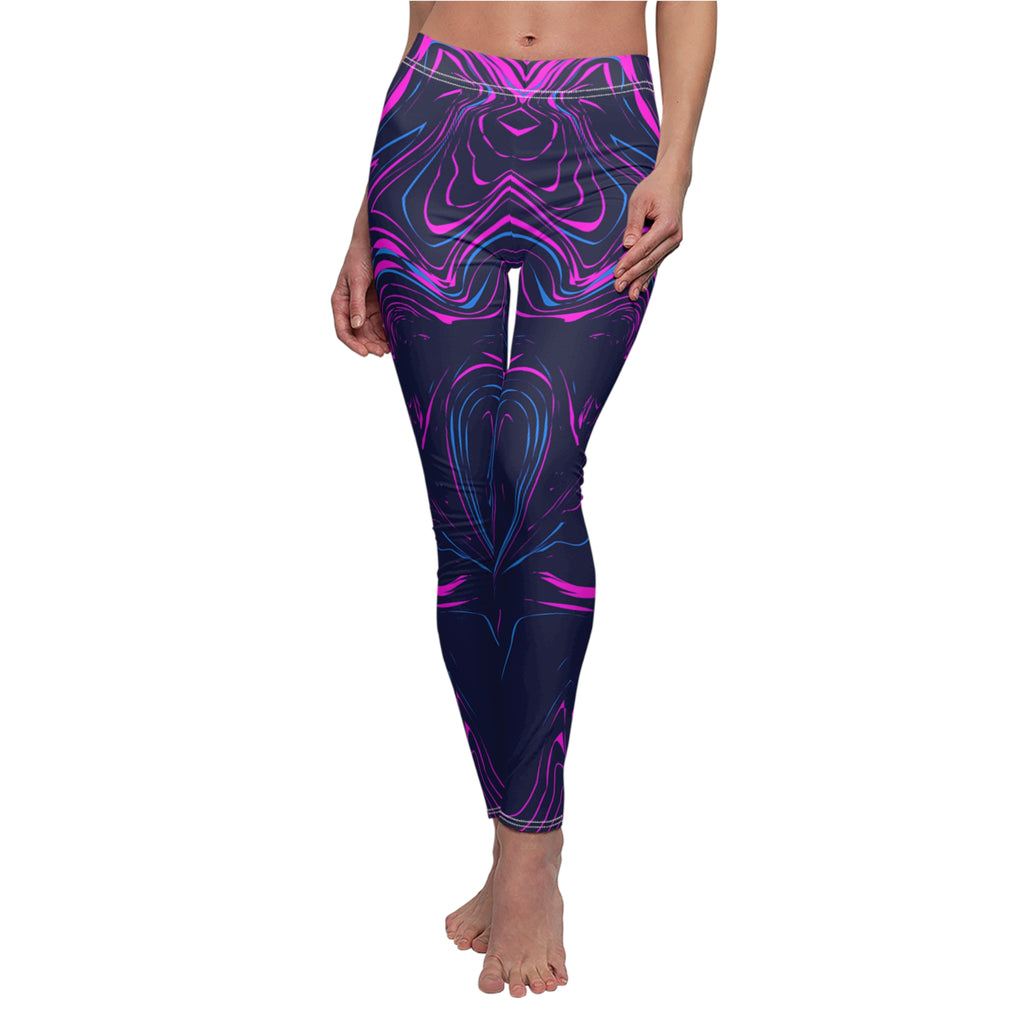 "All-Over Print" Vibrant Women's Leggings
