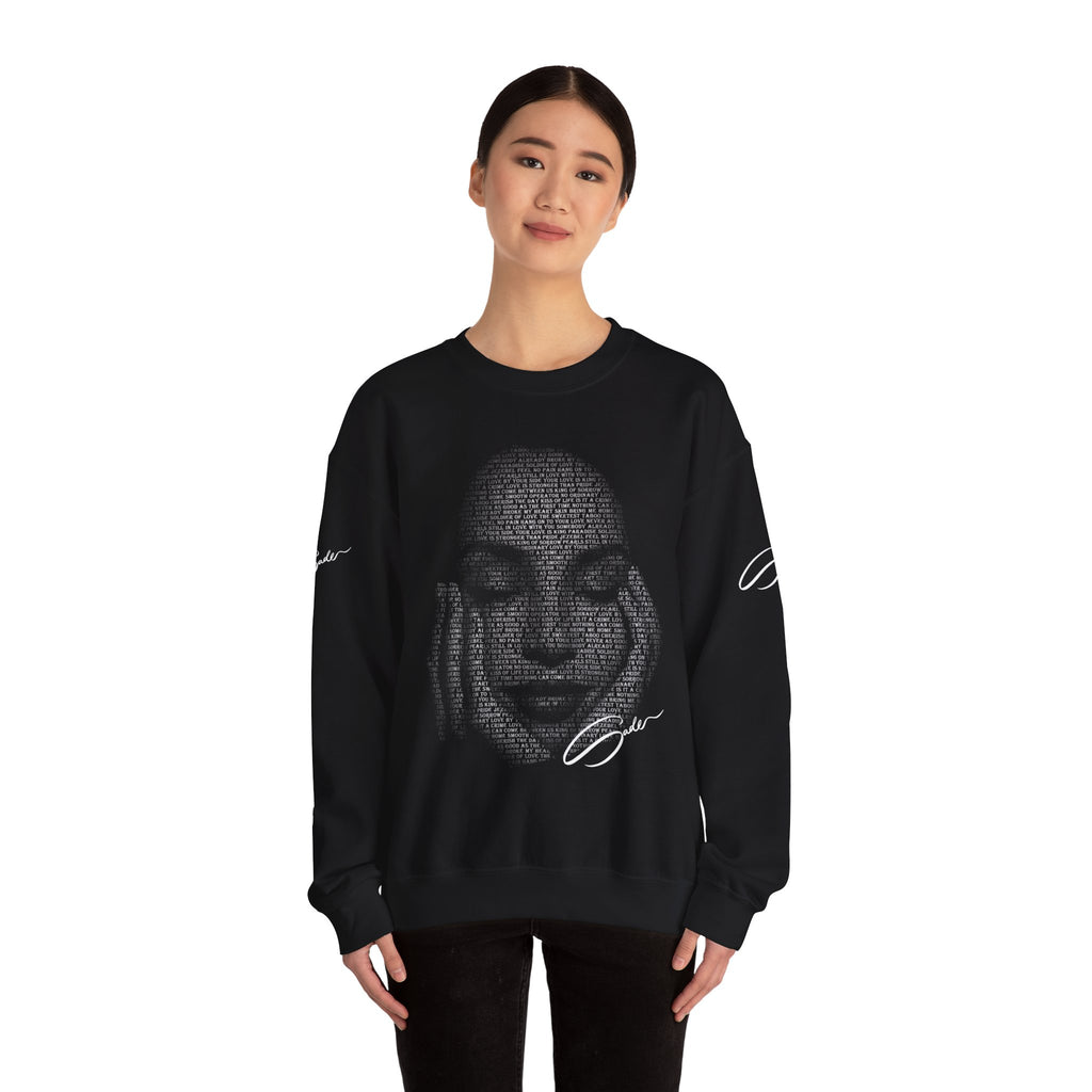 Sade's Greatest Hits Sweatshirt — White Text