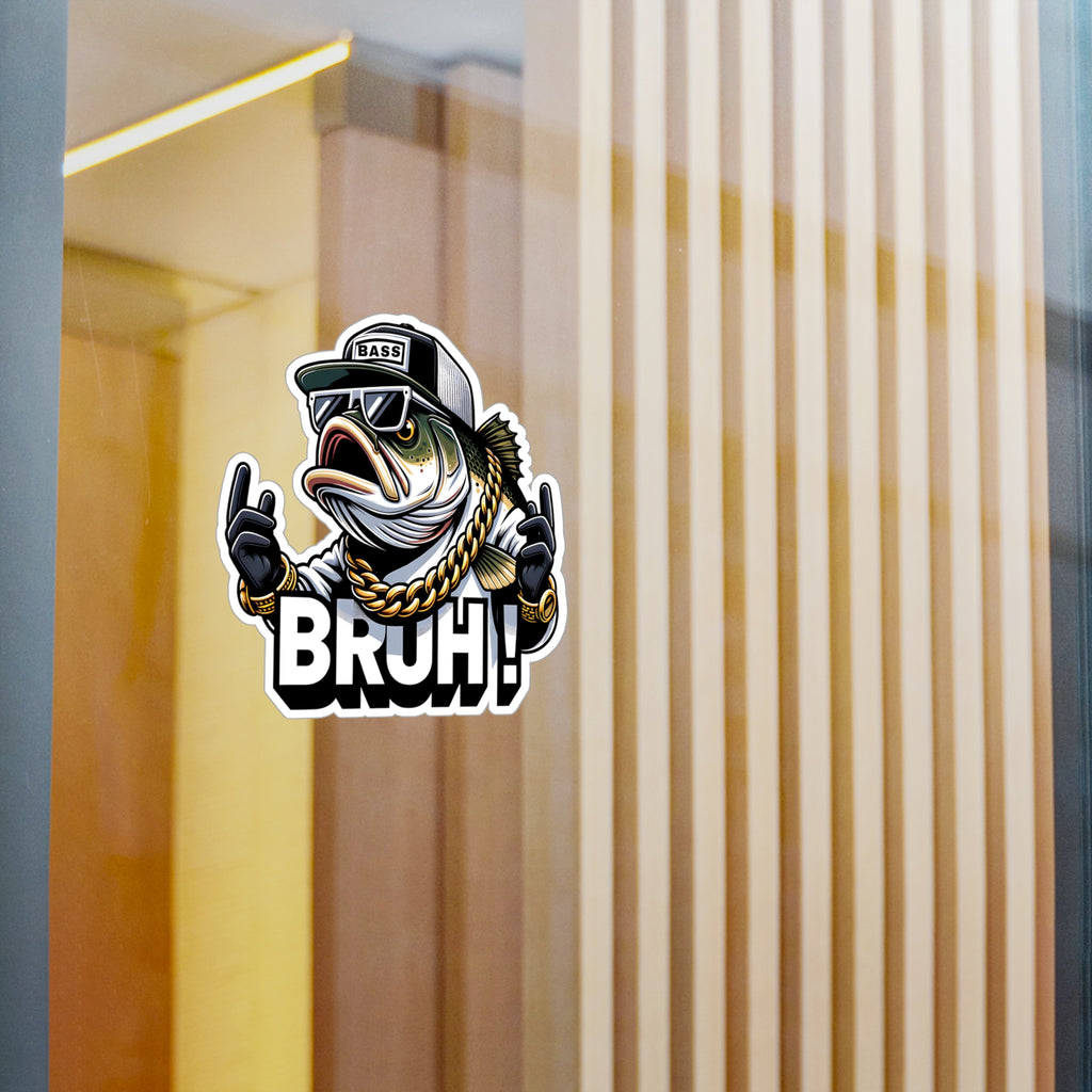 BRUH Fish Vinyl Decal