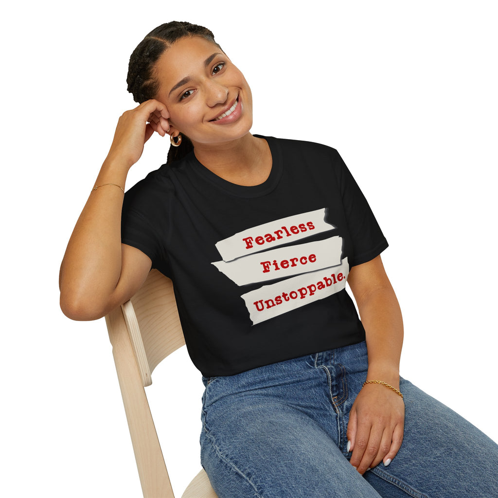 "Fearless" - "moti-Voice-tion Wear" T-Shirt